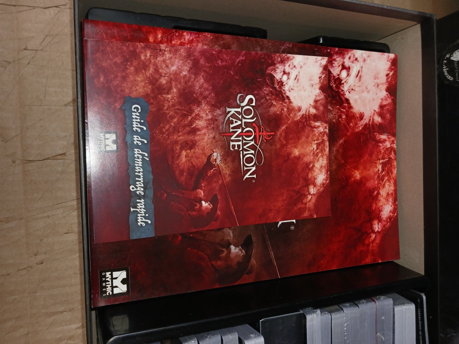 Solomon Kane Board Games- Puritan Pledge & Red Shadows. Both New. In French.