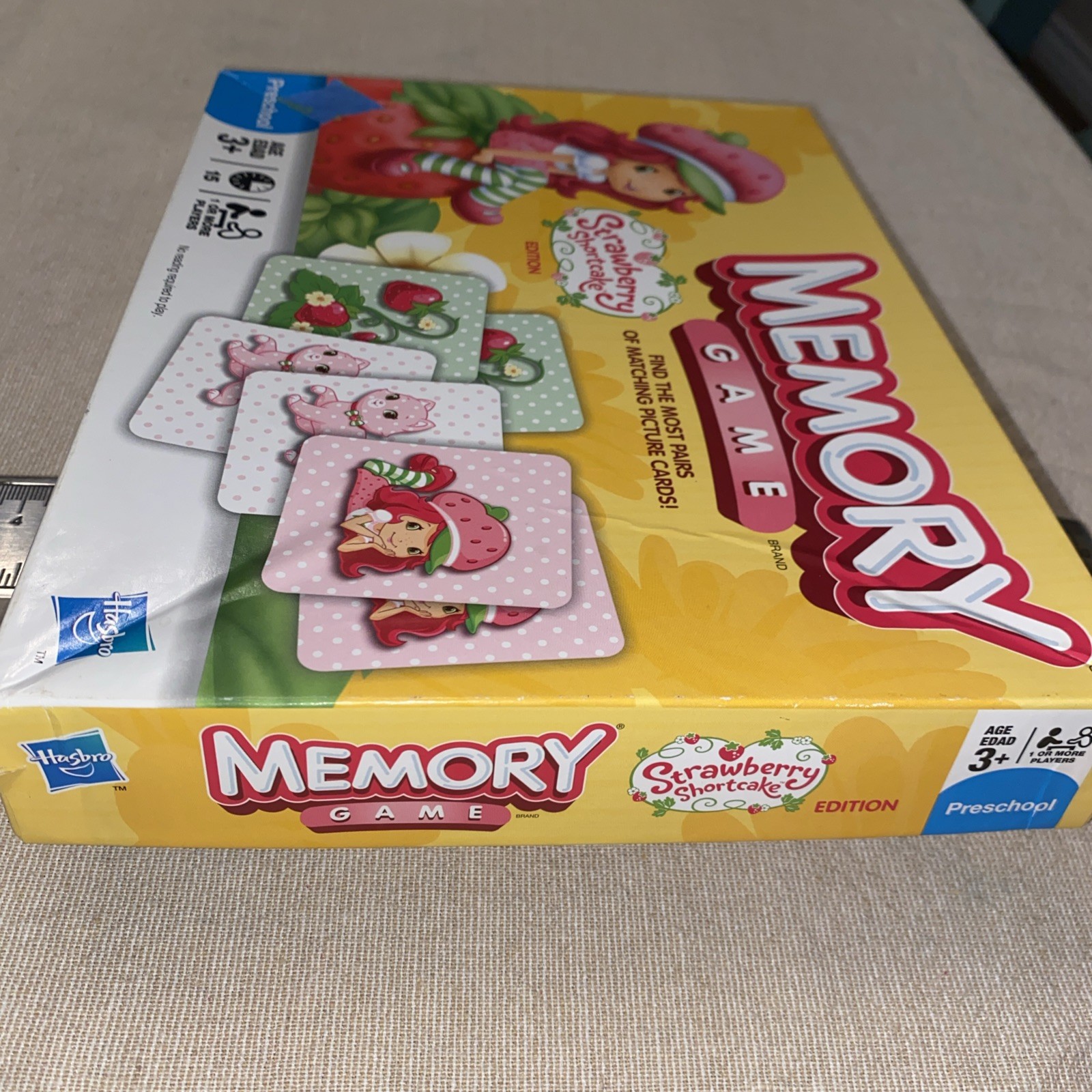 Strawberry Shortcake Edition Memory Match Game Hasbro Learning Kids