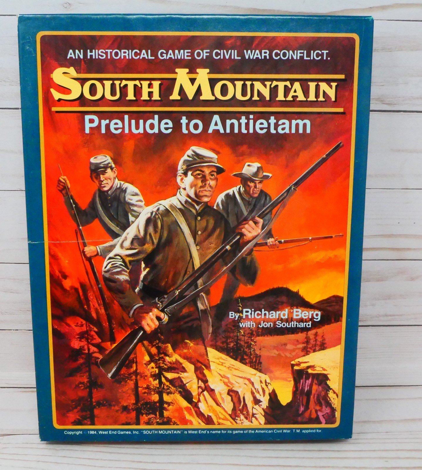 West End Games, South Mountain: Prelude to Antietam, Complete – Unpunched