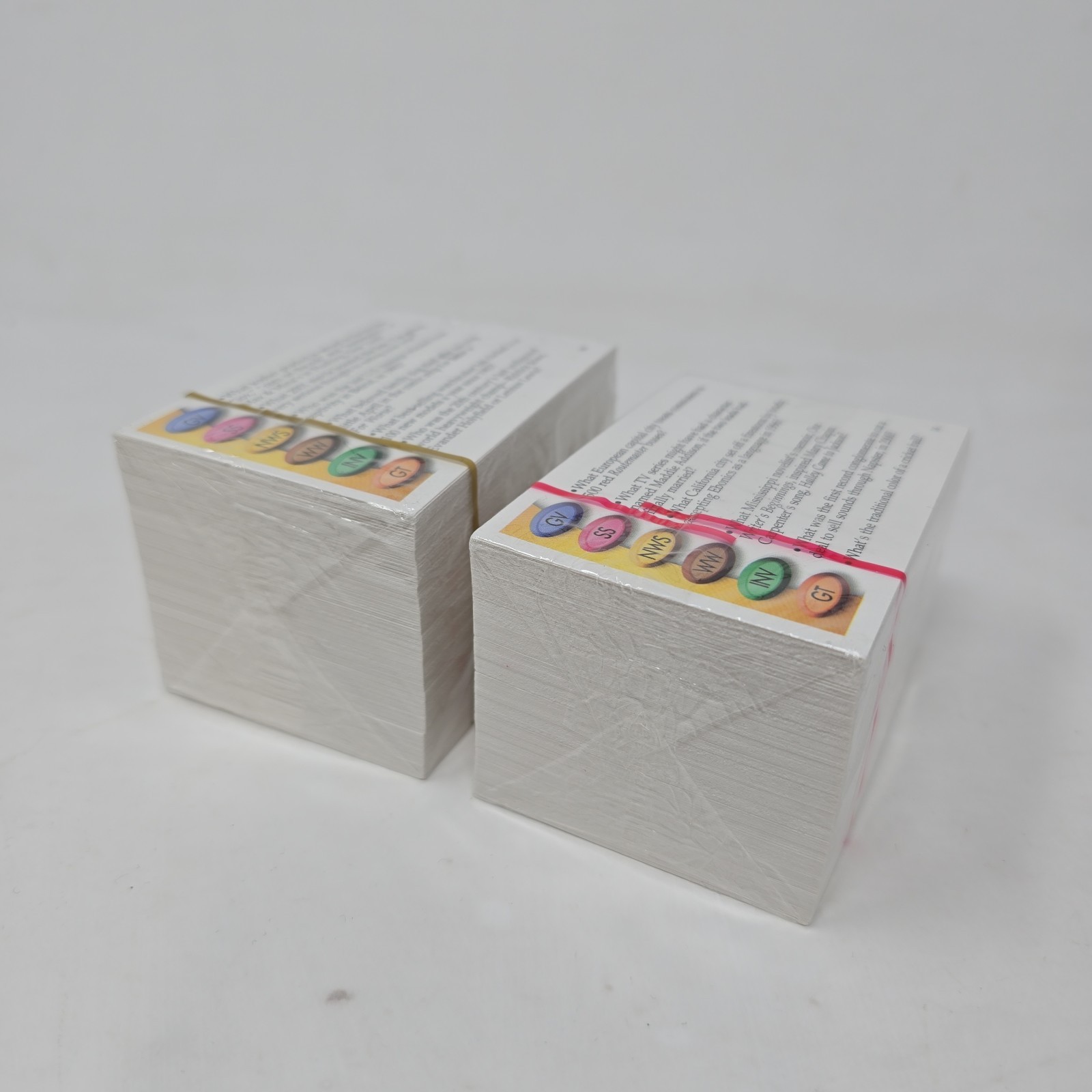 2 Decks Trivial Pursuit 20th Anniversary Edition Trivia Cards NEW!