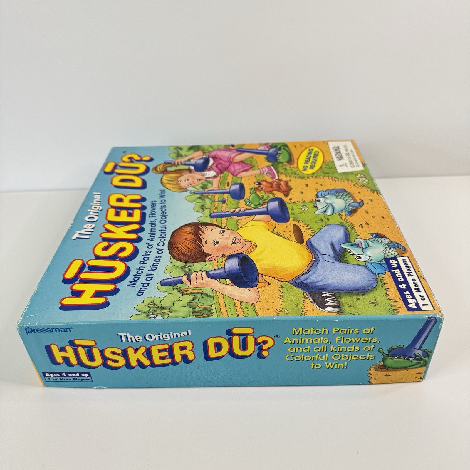The Original Husker Du Matching Board Game Pressman Vintage 2000 – Complete