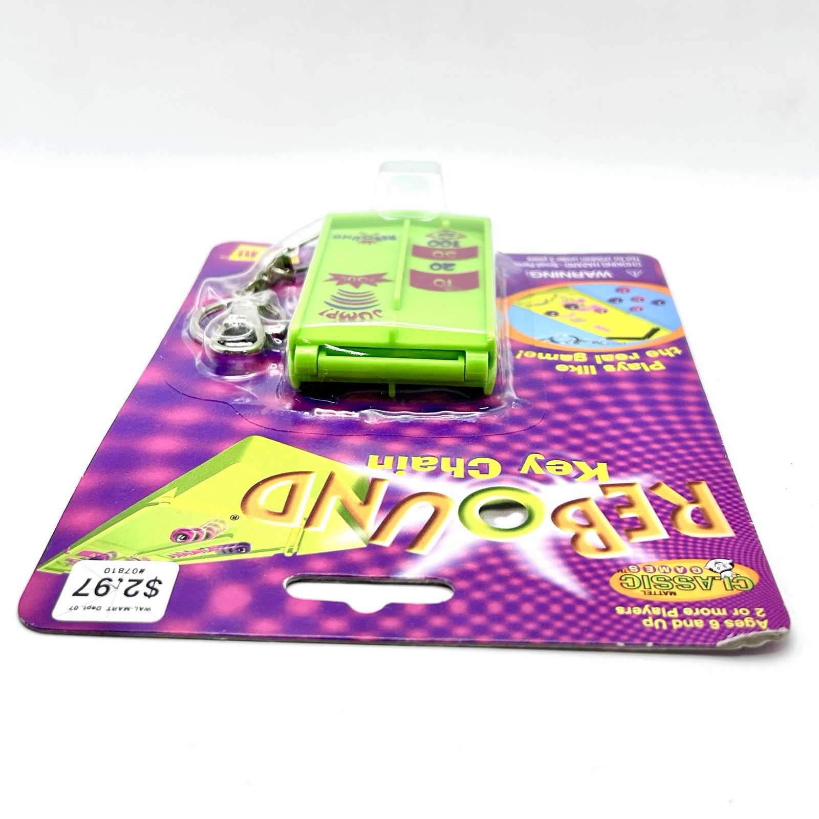 Vintage Mattel Rebound Keychain Fun 4 All Mini Board Game 07810 New Sealed NIP