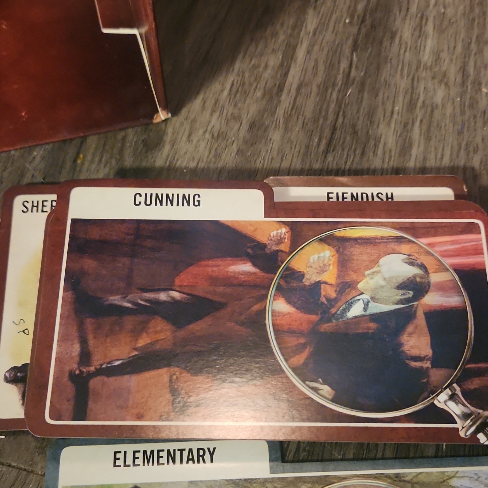 Sterling Innovation Sherlock Holmes Puzzle Case Board Game, Mystery, Cards, Tim…