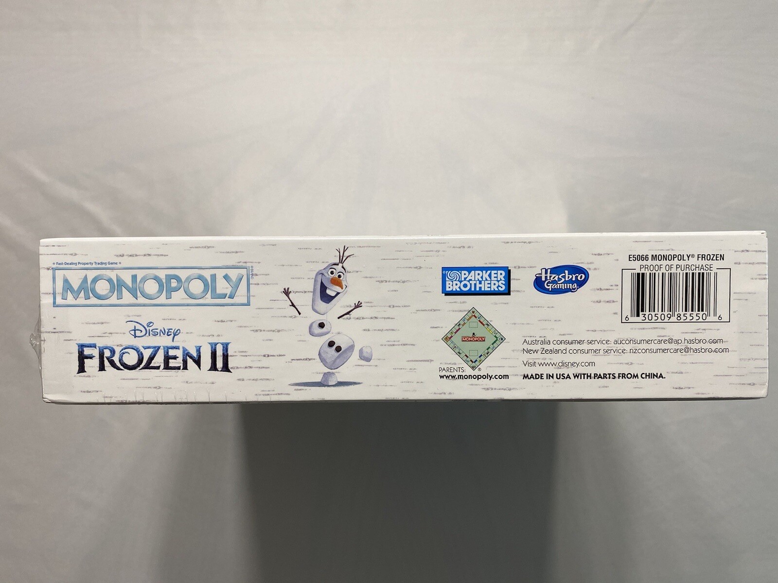 Disney Frozen II Edition Monopoly Elsa’s Ice Power Board Game Journey Hasbro