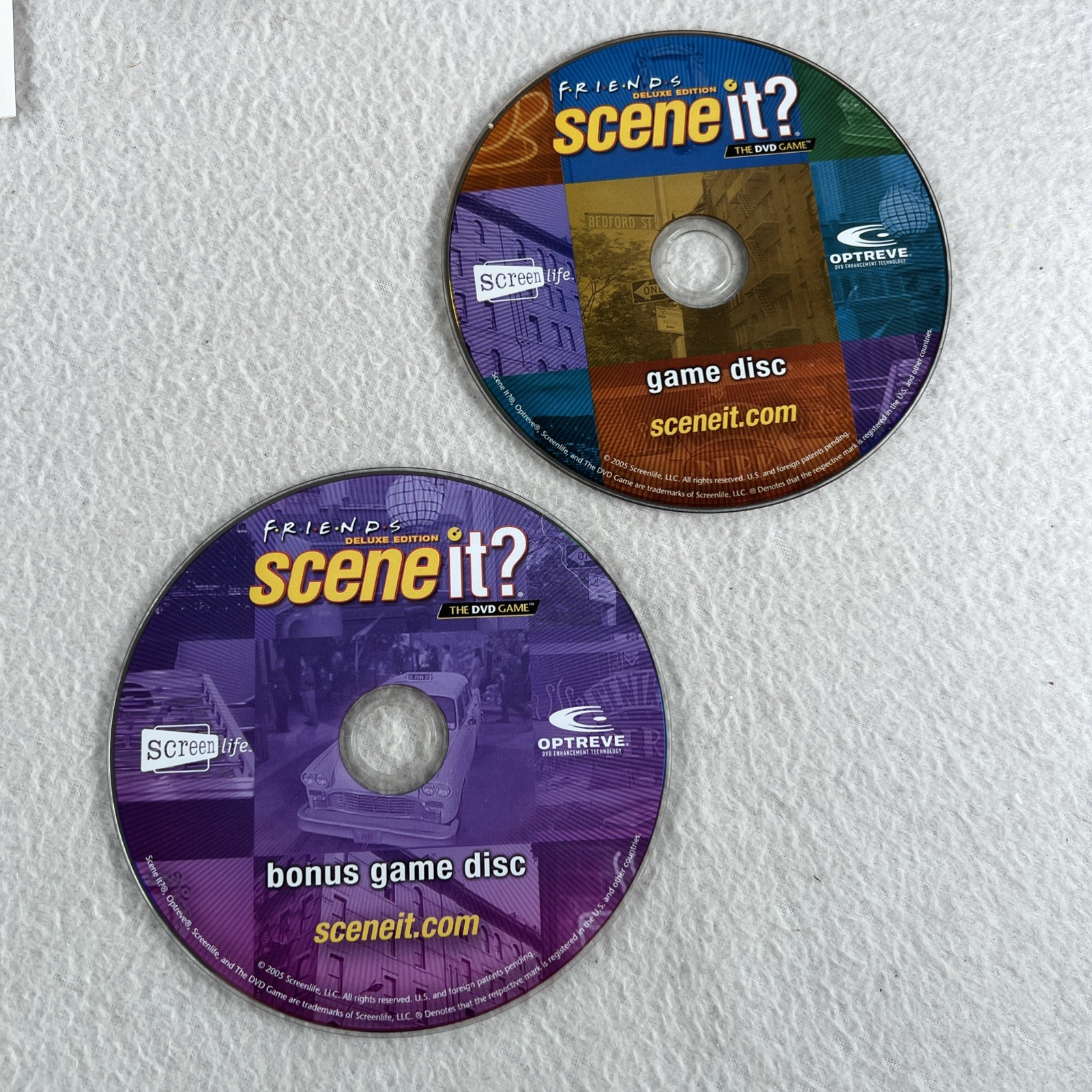 Friends Scene It DVD Game Deluxe Edition COMPLETE ScreenLife 2005 TV Show Trivia