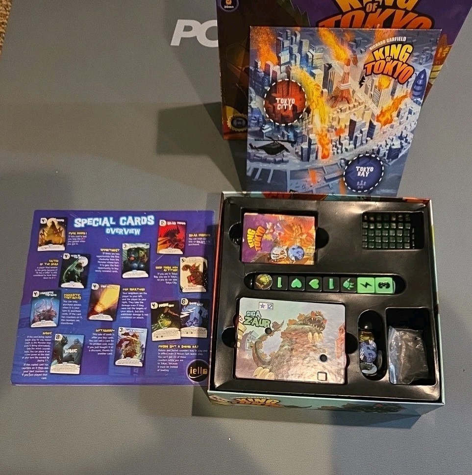 Richard Garfield KING OF TOKYO Strategy Children’s Game
