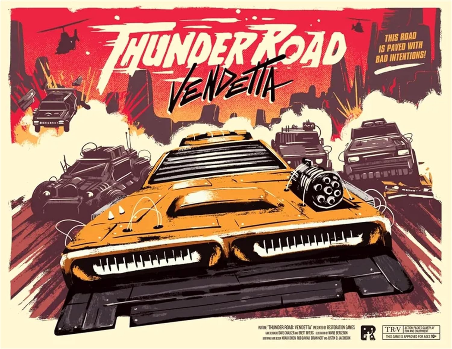 Restoration Games: Thunder Road: Vendetta – Board game