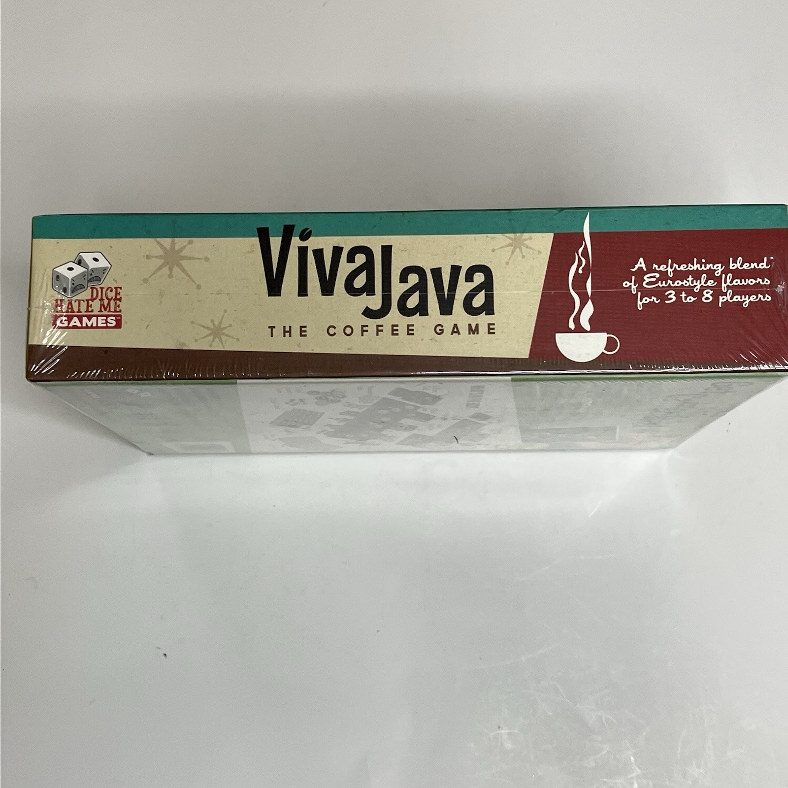 Viva Java Board Game The Coffee Game 2012 Dice Hate Me Games New Sealed