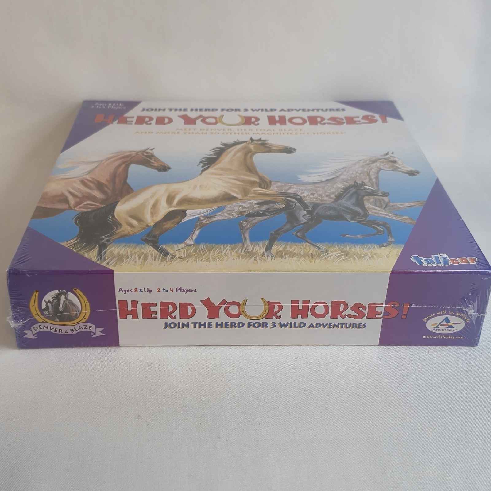 Herd Your Horses Board Game 2023 Equine Talicor Aristoplay New Sealed Box