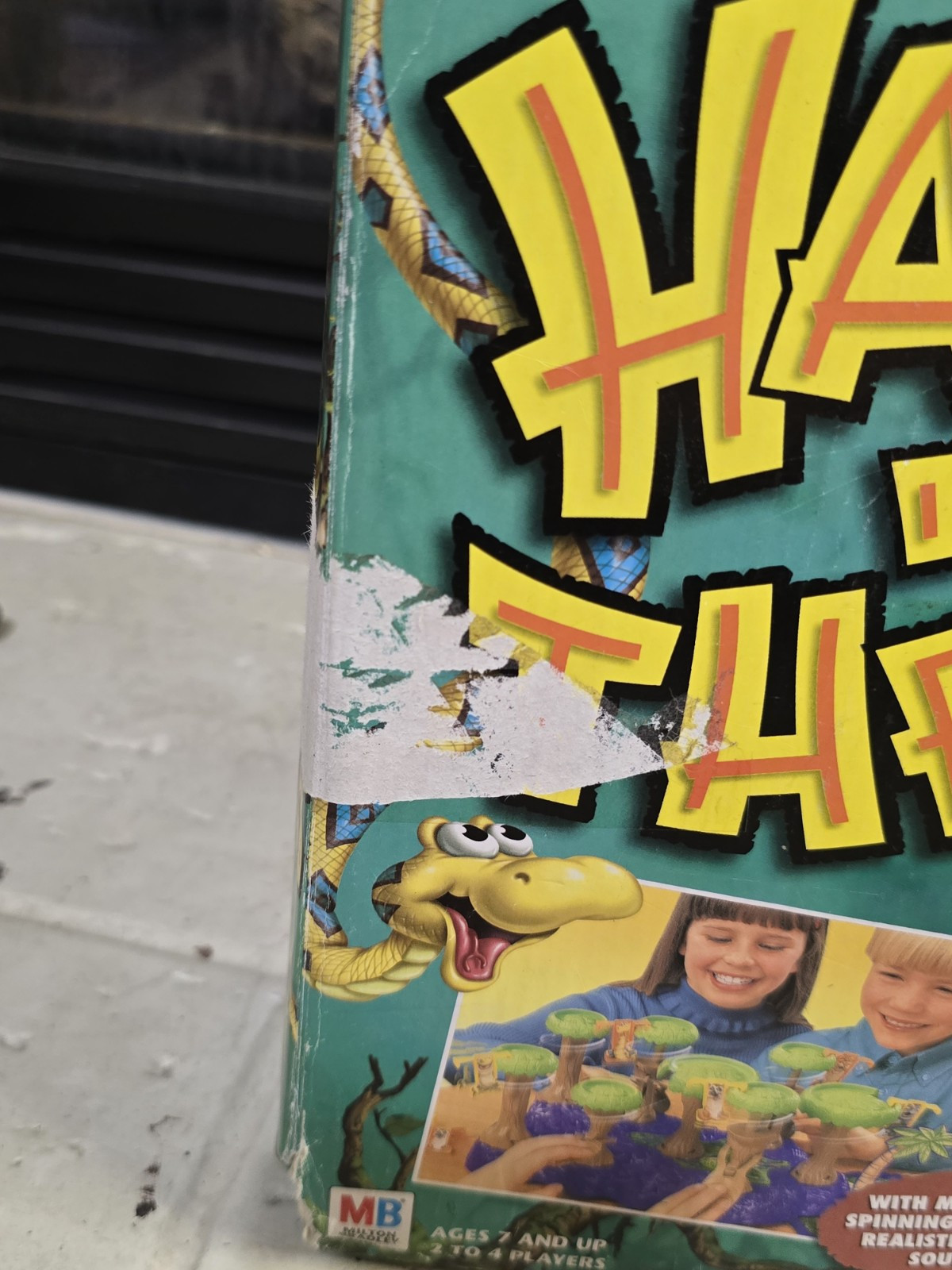 Hang In There by Hasbro Electronic – Vintage Jungle Race Board Game Not Complete