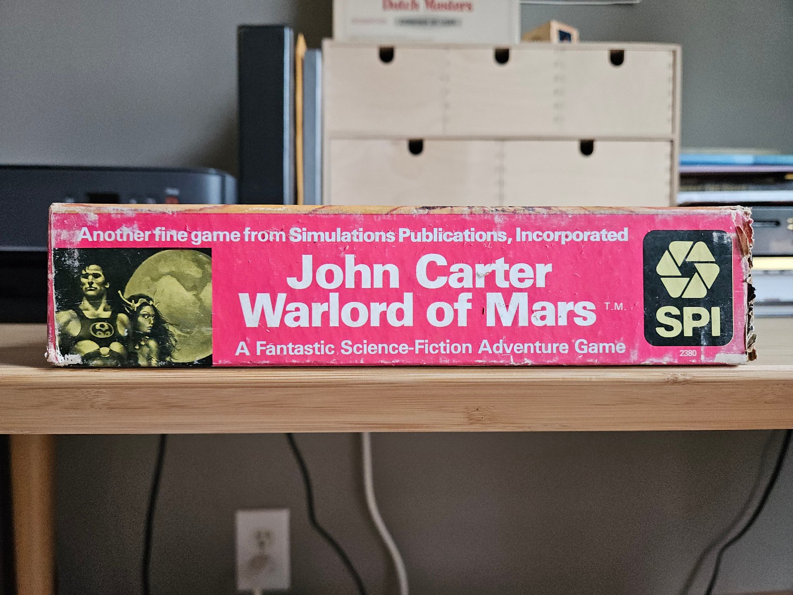 John Carter: Warlord of Mars Sci-Fi Board Game (1979, SPI) Punched 99% Complete