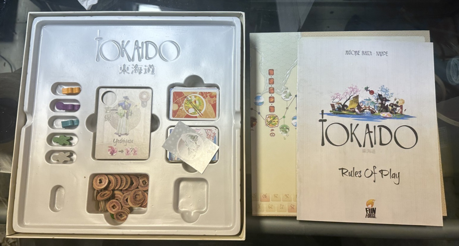 Tokaido Board Game Japan Zen Fun Forge – Family Game Meditative Journey