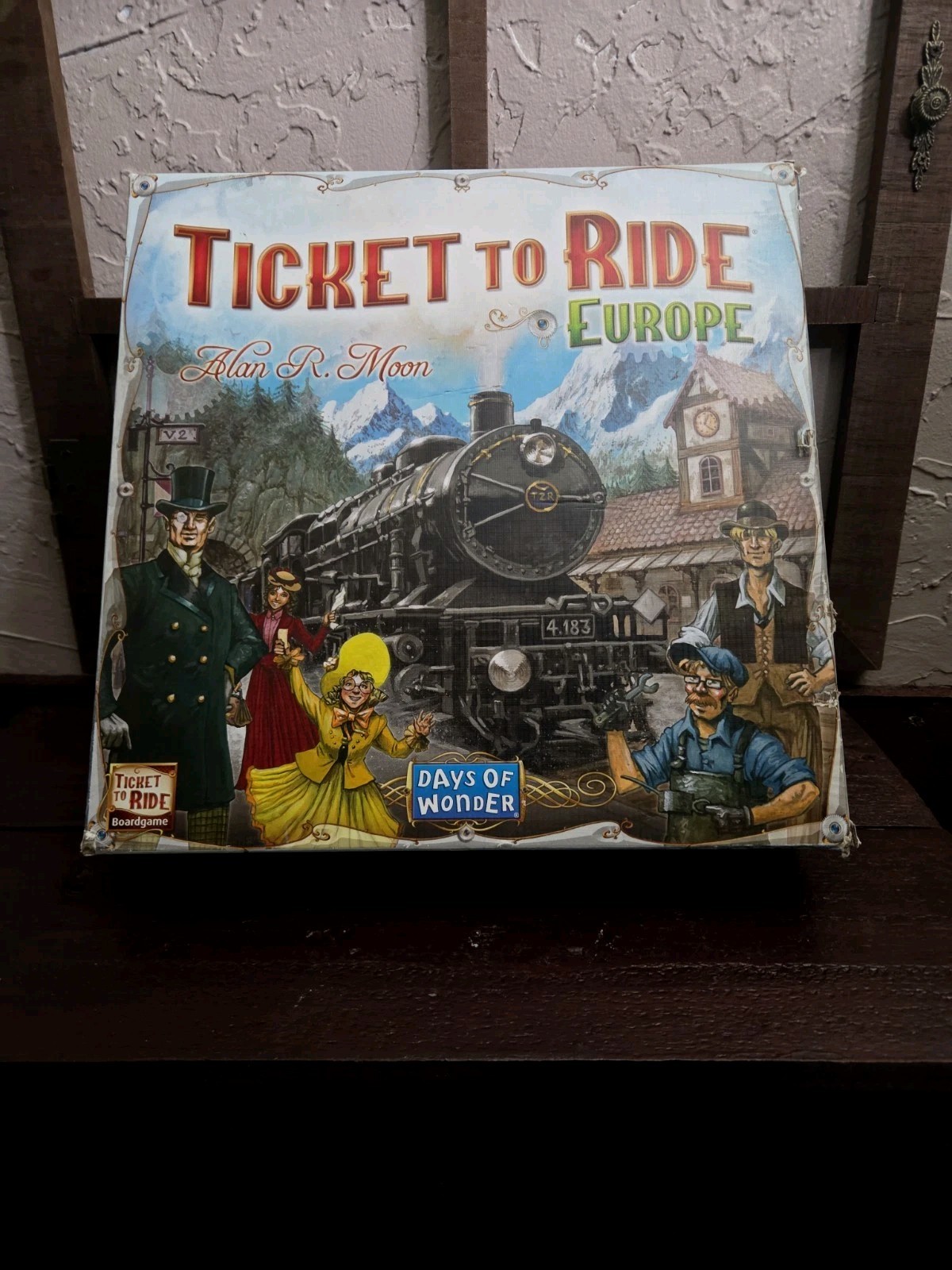 2012 Days of Wonder Ticket to Ride – Europe Board Game Pre-owned Complete