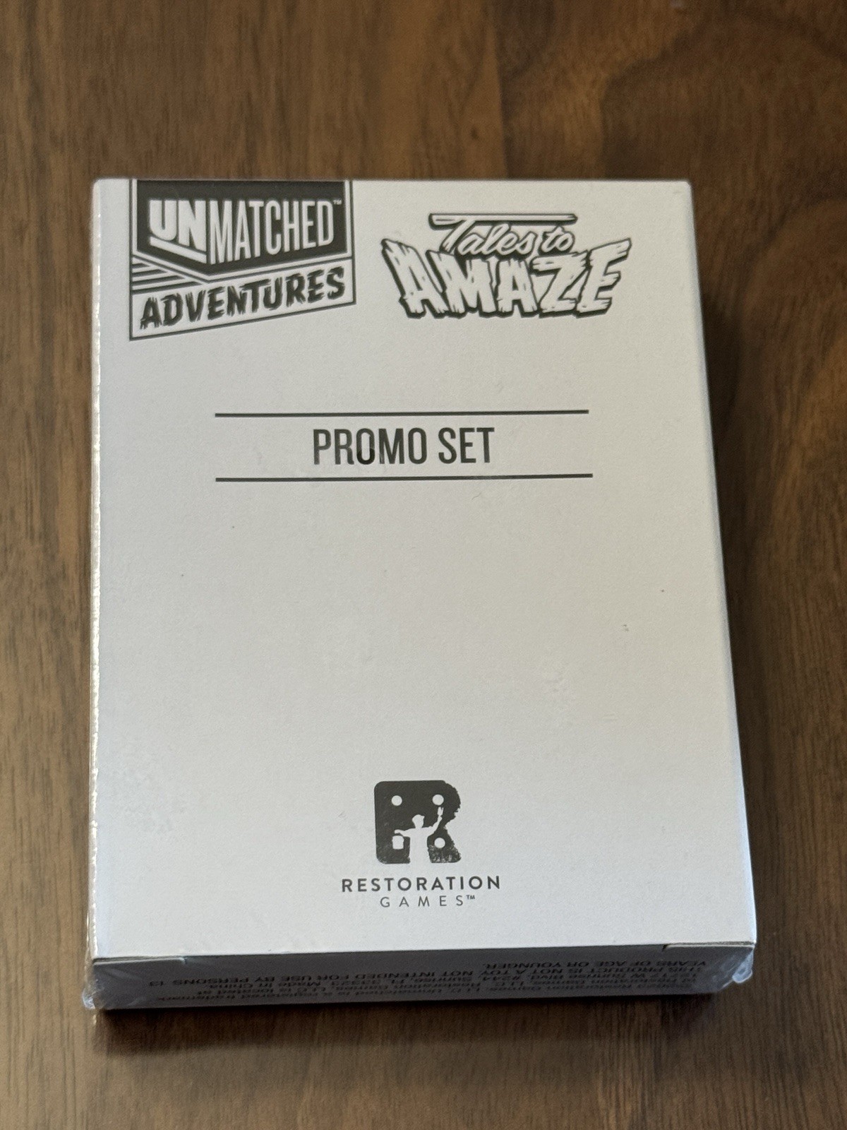 Unmatched Adventures Tales to Amaze Board Game Kickstarter Exclusive Promo Set