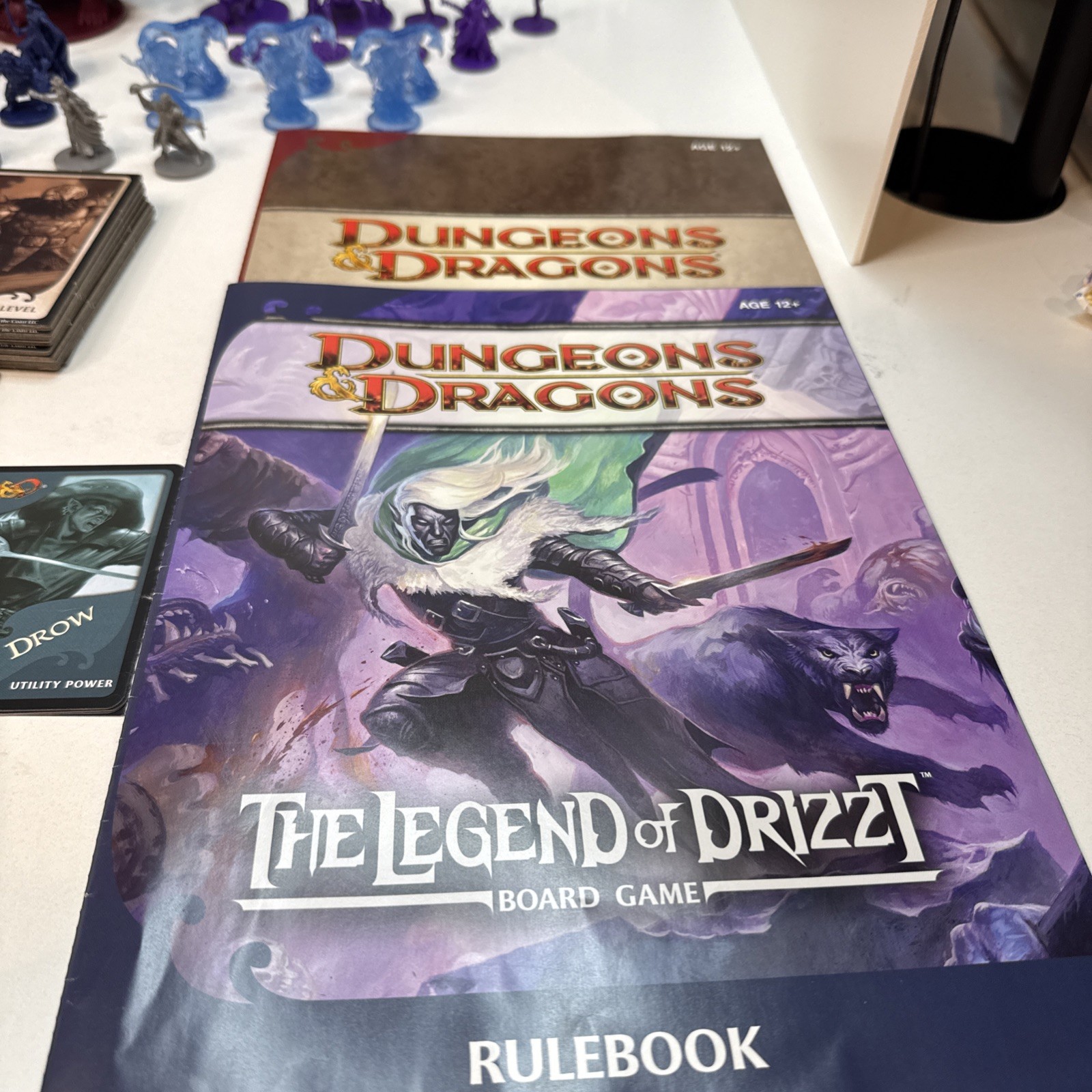 Dungeons & Dragons the Legend of Drizzt Board Game Complete very clean VG COND.