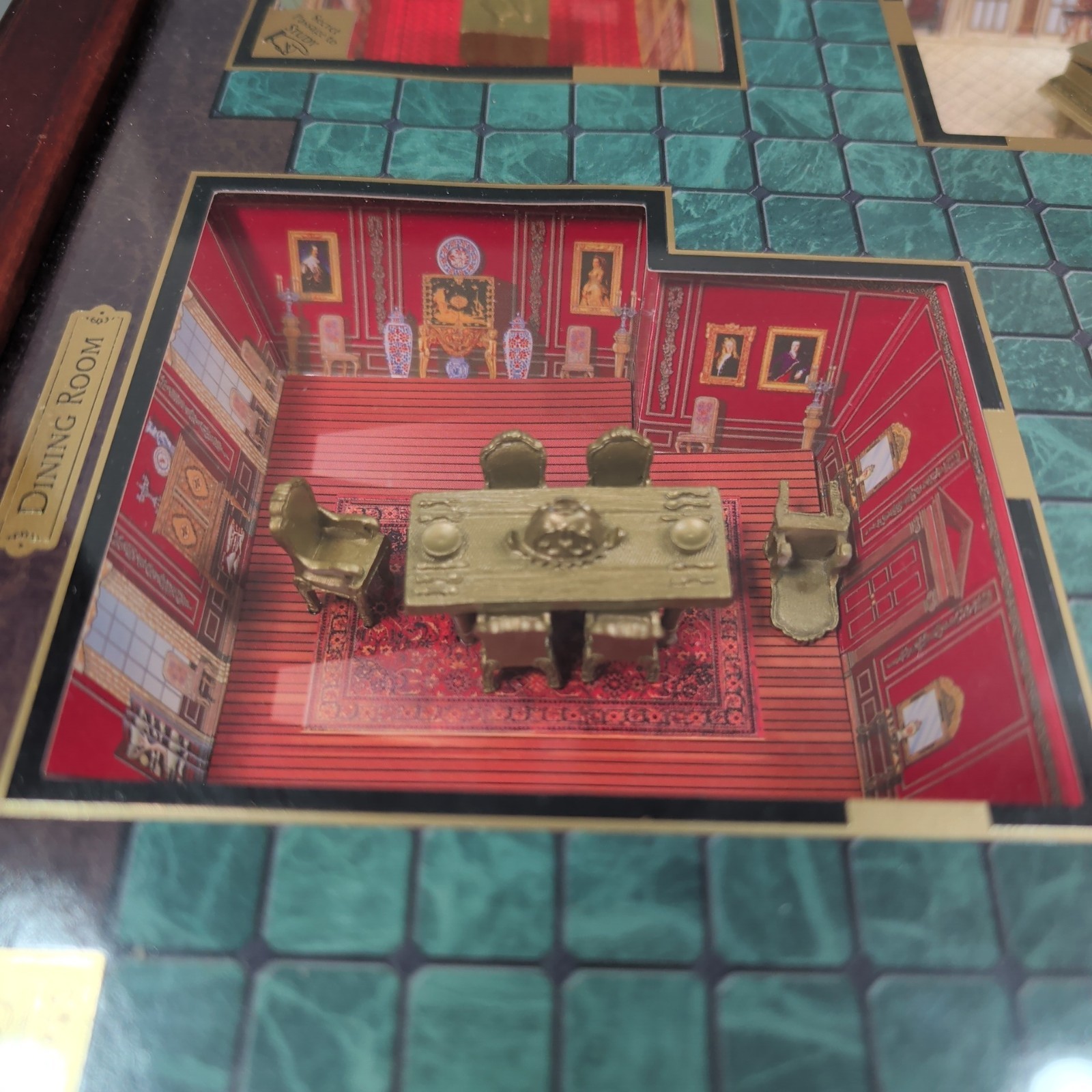 Clue Premier Collector’s Edition Restoration Hardware 3D Wooden Board Game 2007