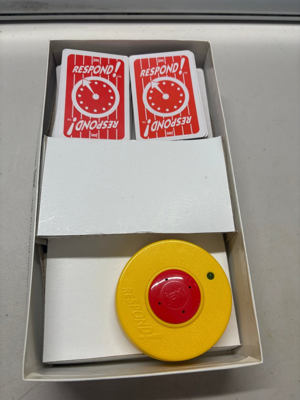 Respond! Jax Ltd Card Game 2-6 Players Ages 8+ Electronic Timer 2000