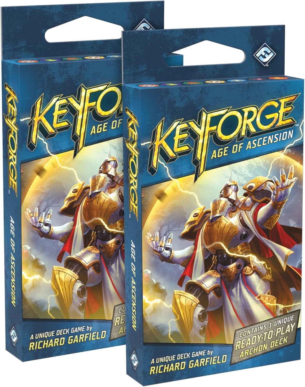 KeyForge: Age of Ascension Archon Decks & Astral Gatekeeper Playmats | 2 Player