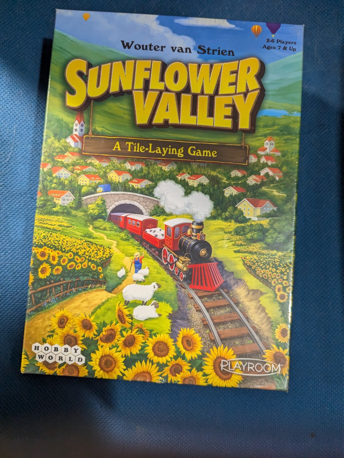 New in Shrink NIS! Playroom Games Sunflower Valley Tile Laying Game – 2019