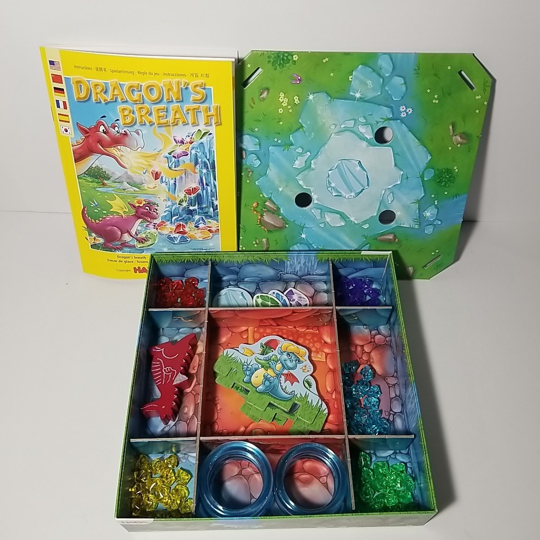 Complete – DRAGON’S BREATH Game by HABA 2-4 Players, Ages 5+