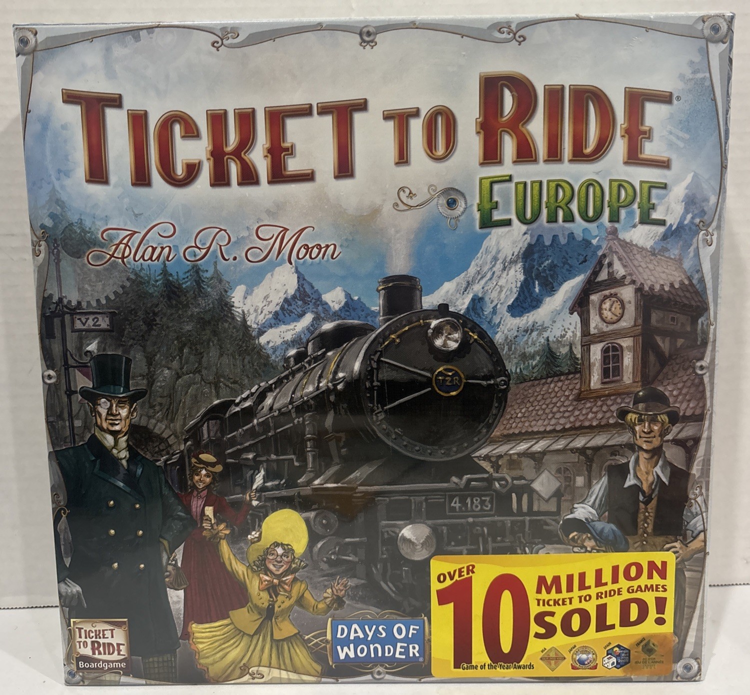 Days of Wonder Ticket to Ride Europe Board Game – Brand New Factory Sealed