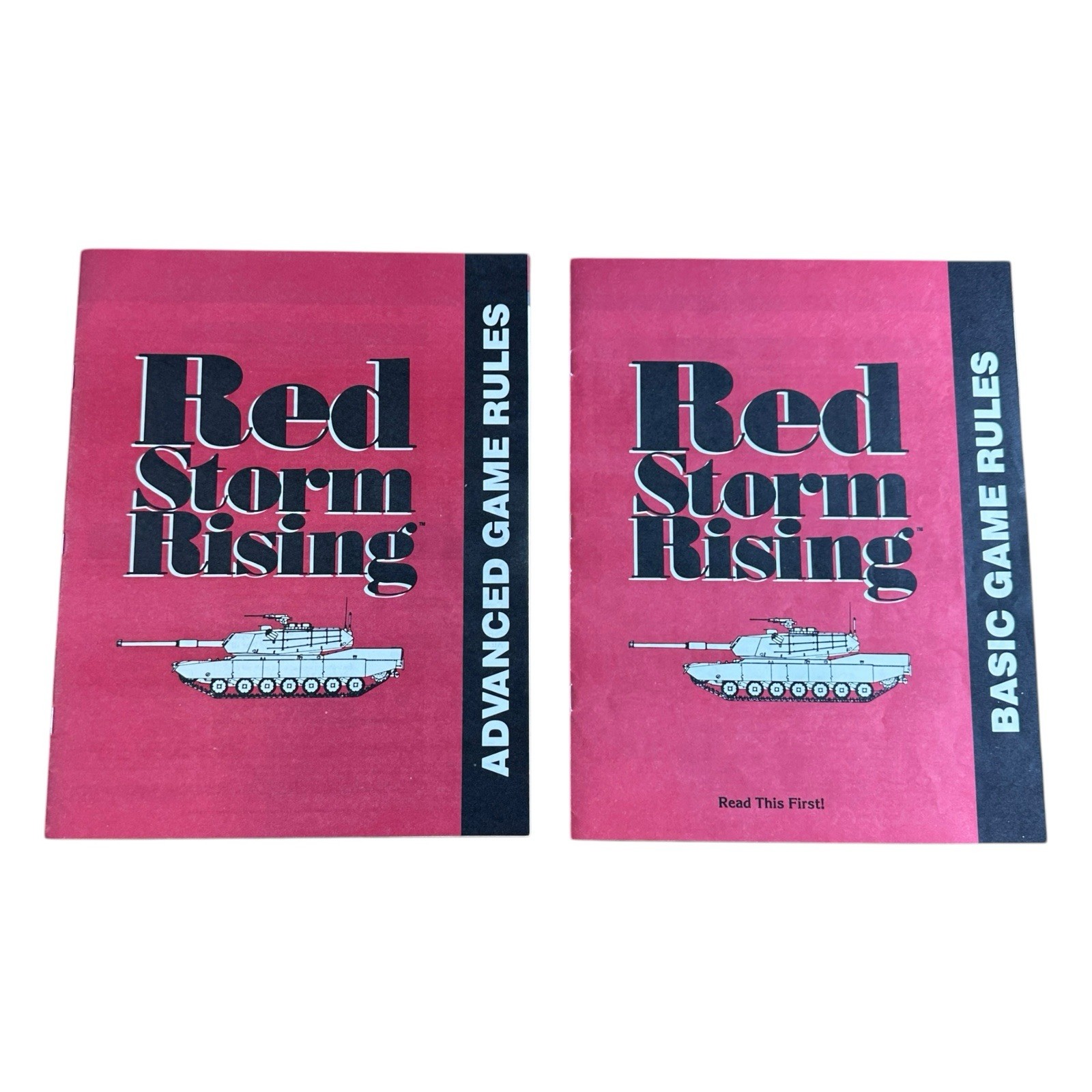Red Storm Rising Board Game TSR 1989 Complete Counted Counters & Stands