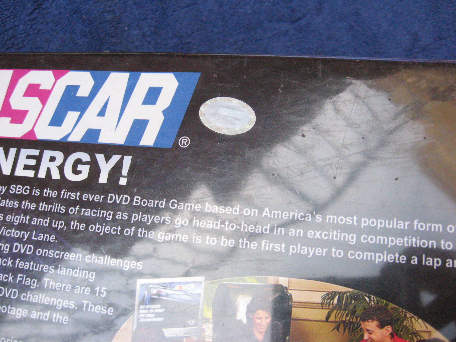 Nascar “The DVD Board Game” NEW FACTORY SEALED 2005