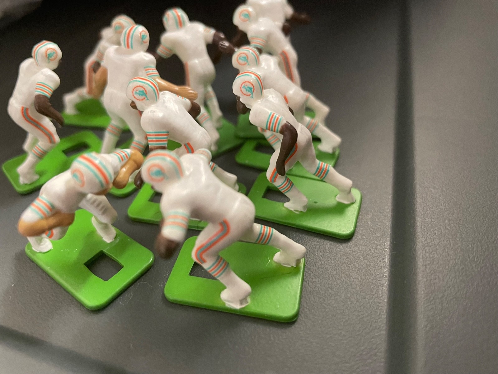 Electric football figures Dolphins