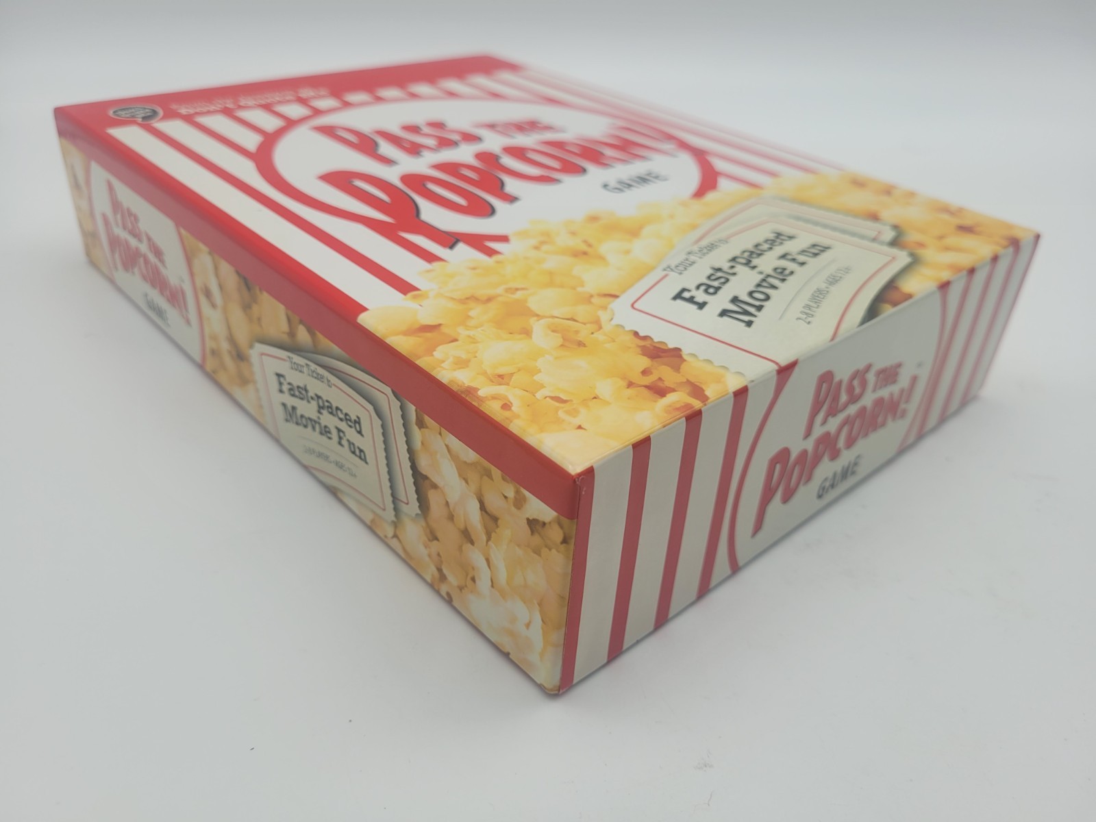 Pass the Popcorn Game with Bonus Booster Star Connection Actor Card Game