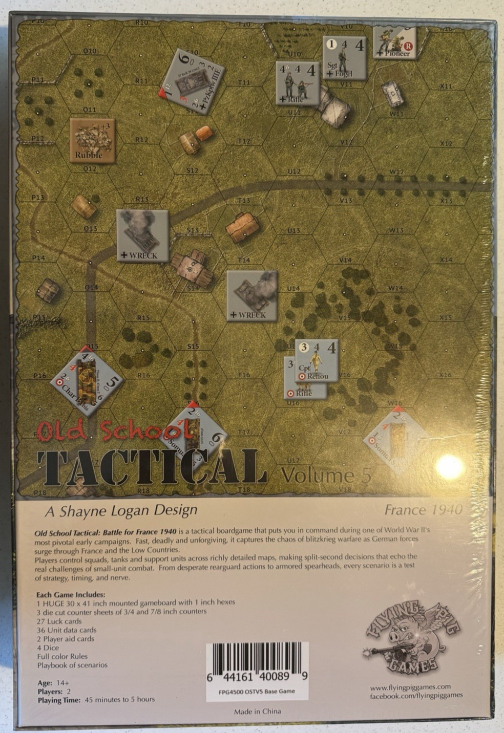 Old School Tactical Vol 5 Battle for France 1940 + Expansion and extras! New!