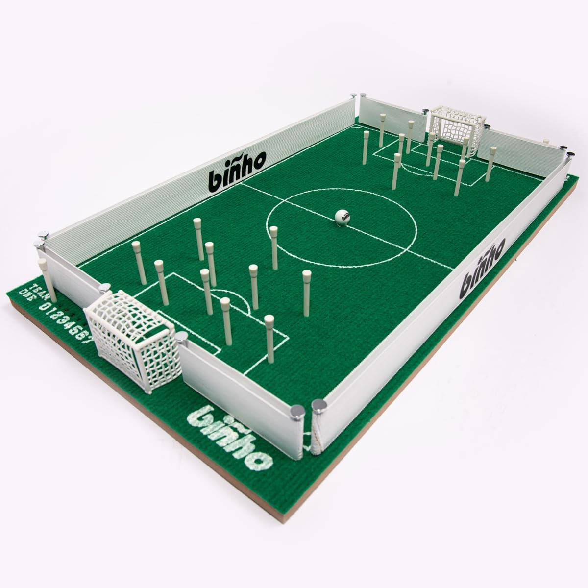 Binho Board OG Board Game – 2-Player Fast-Paced Finger Flicker Pinball Family Bo