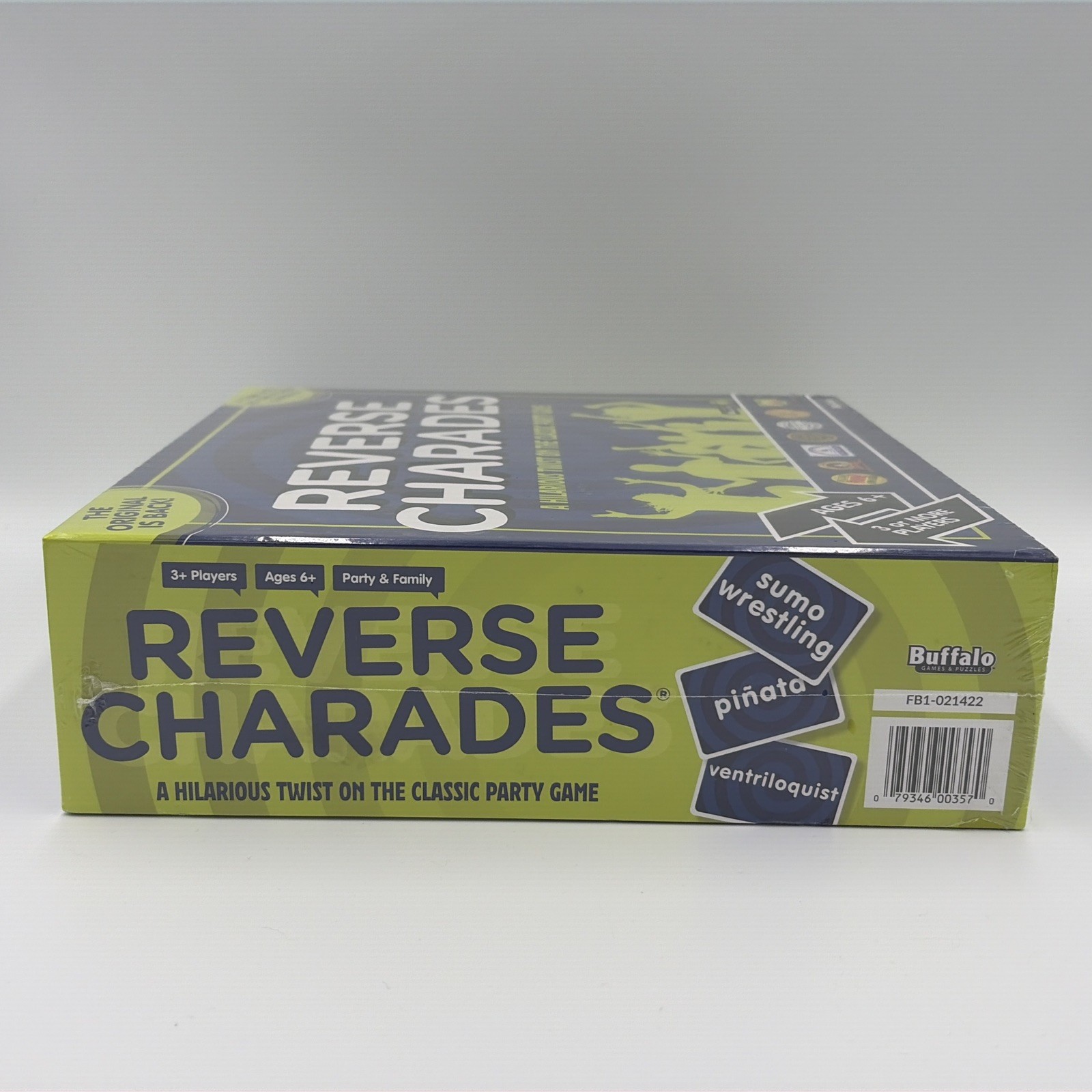 Reverse Charades Party Game Buffalo Games Retroplay New Sealed