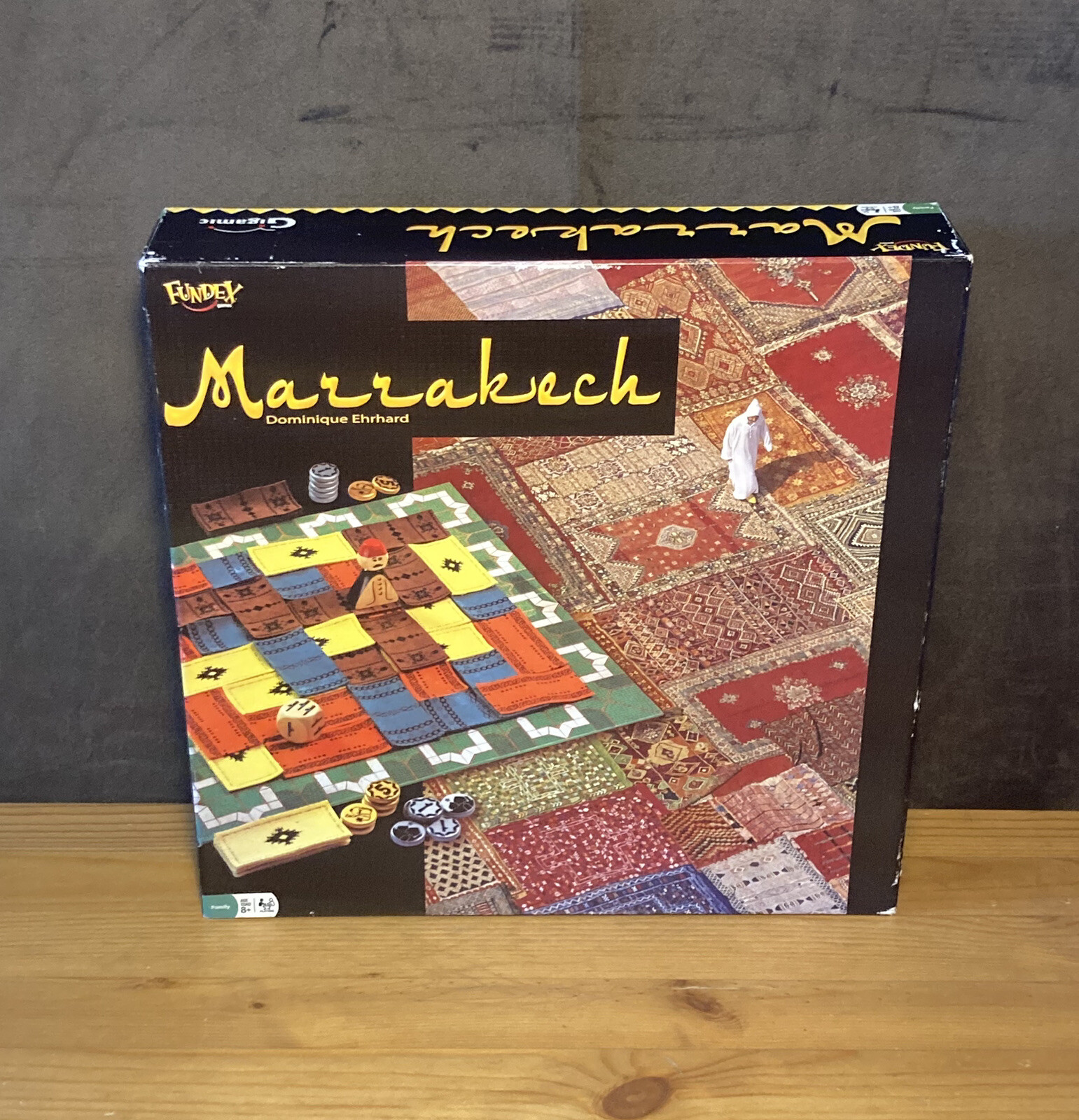 COMPLETE! Fundex MARRAKECH Dominique Ehrhard BOARD GAME Gigamic 2007 RARE!