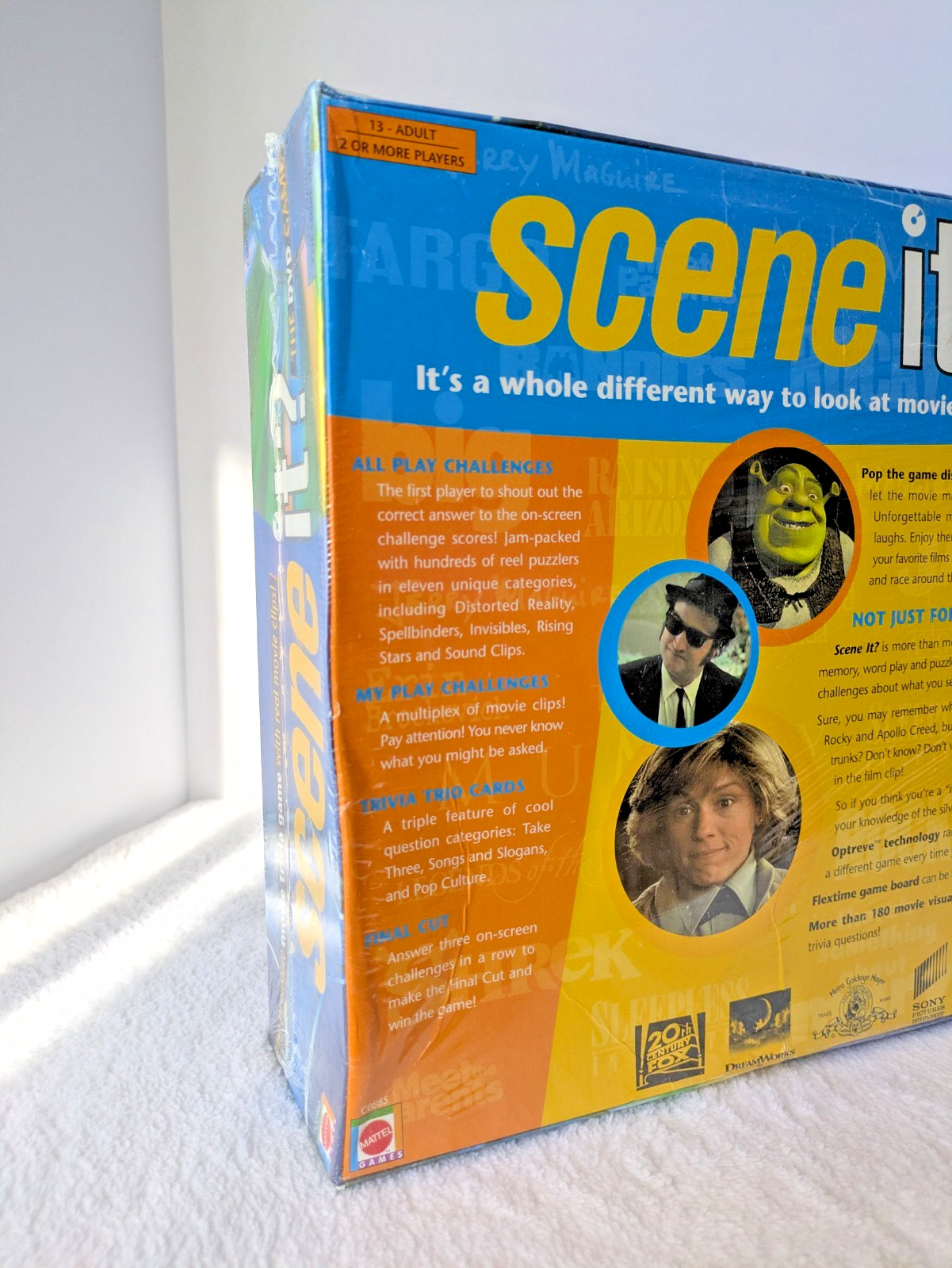 Scene It? DVD Game 2003 Screenlife Classic Movie Trivia Party NEW Sealed