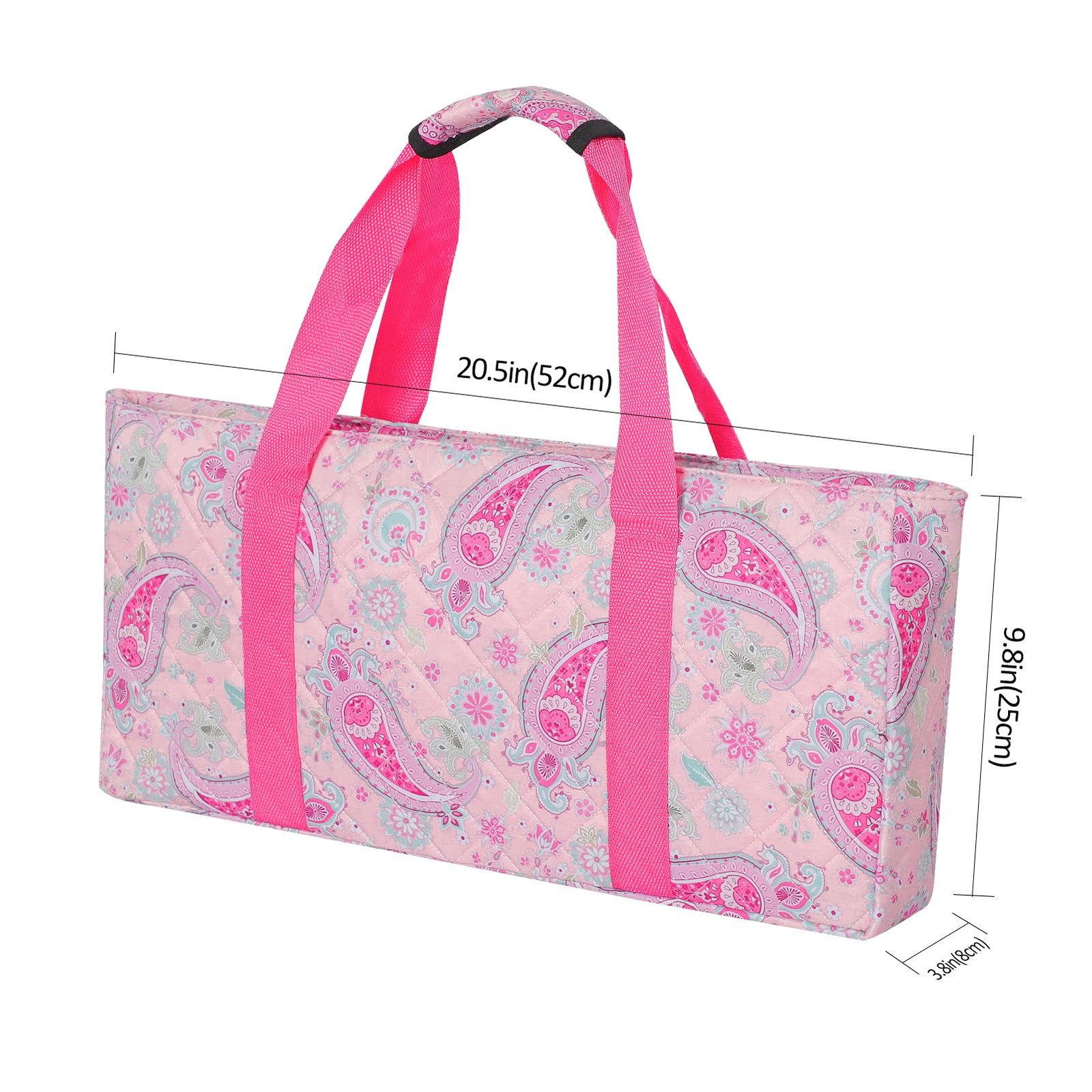 Pink Mahjong Bag(Empty Bag Only), American Mahjong Set Carrying Bag with Wrap…