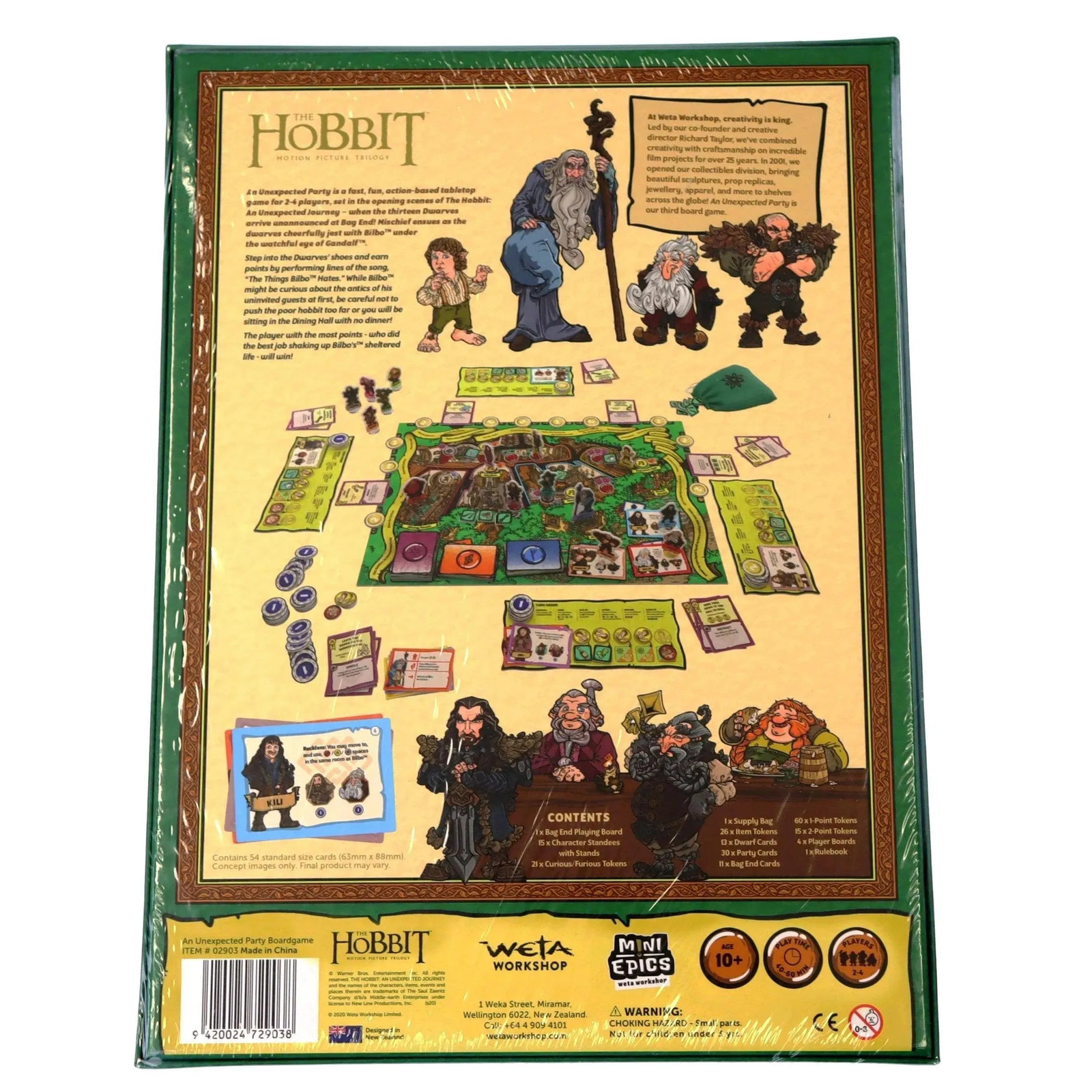 The Hobbit: An Unexpected Party – Board Game – Weta Workshop