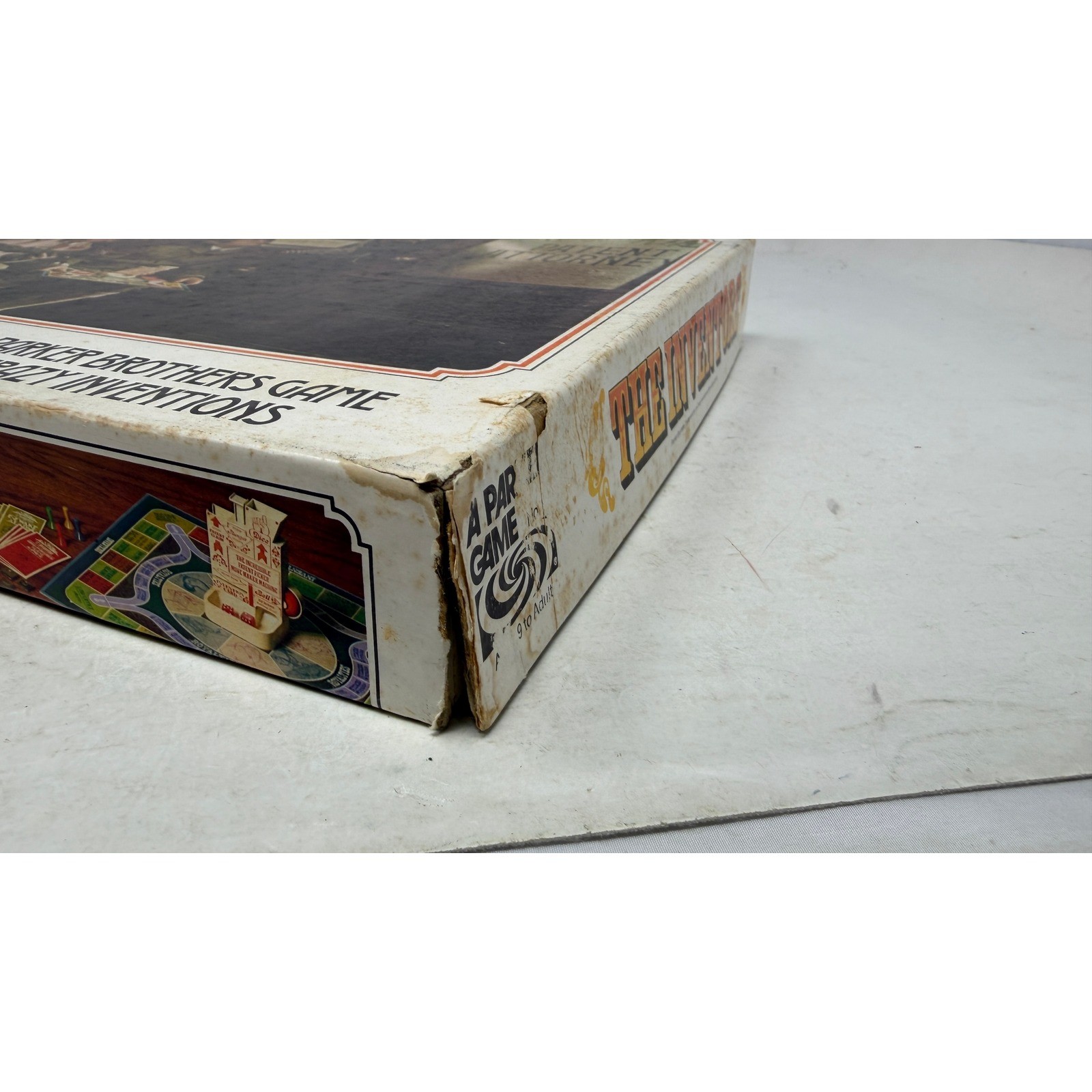 Vintage 1974 The Inventors Board Game Parker Brothers Crazy Inventions Retro