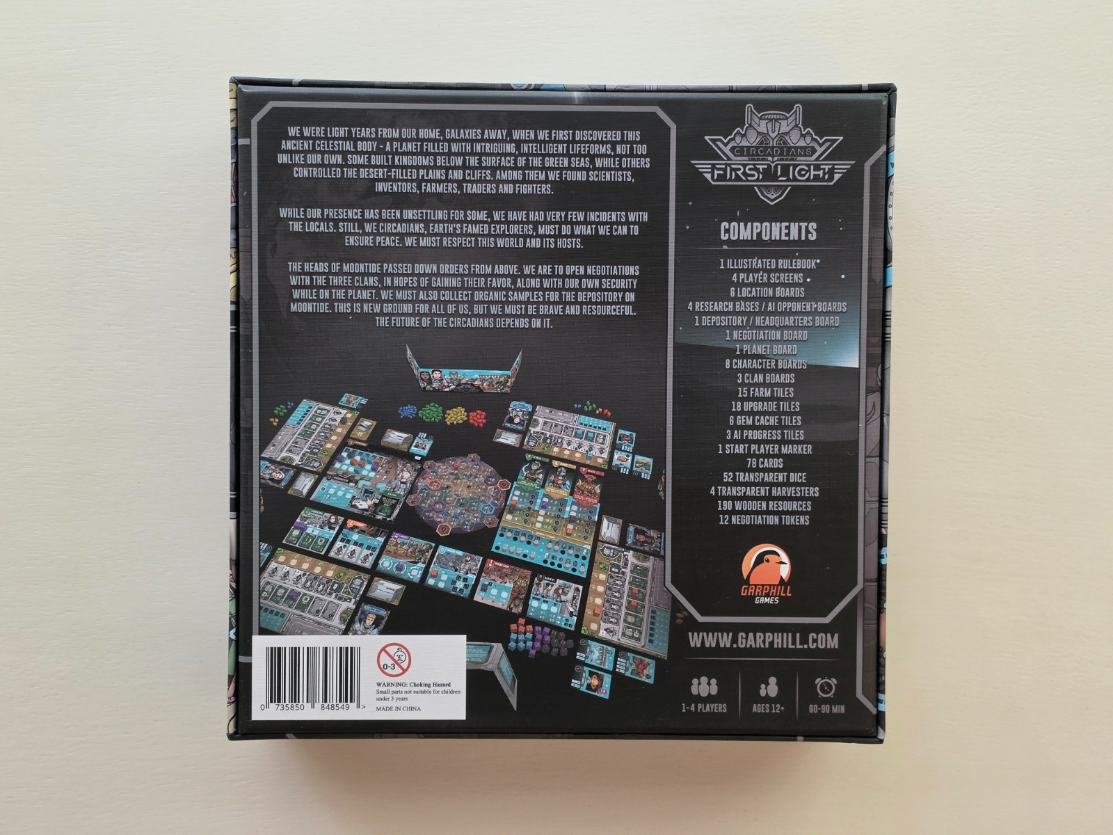 Circadians: First Light Board Game + Allies Expansion – Renegade Game Studios