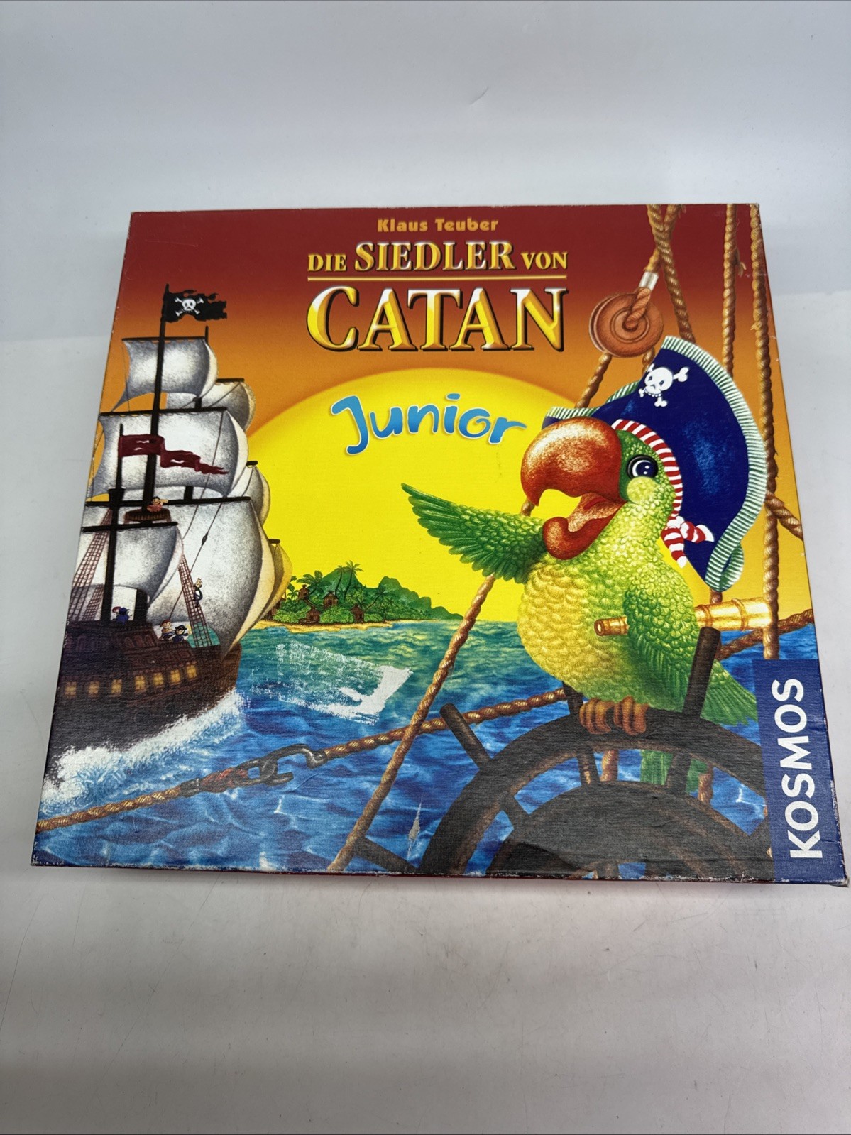 Brettspiel,Kinder,Die Siedler Von Catan Junior,gebraucht,Vintage,Komplett,Kosmos