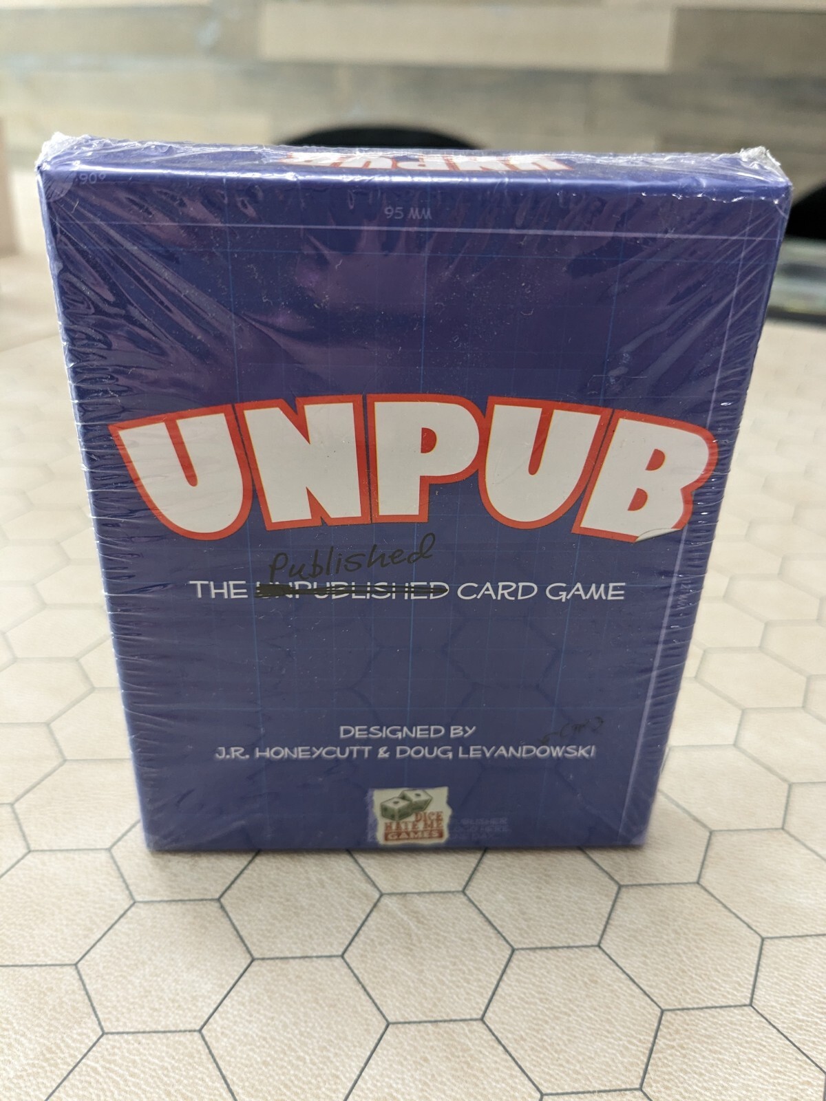 UNPUB The Unpublished Card Game Dice hate me board games (2015) NEW &SEALED