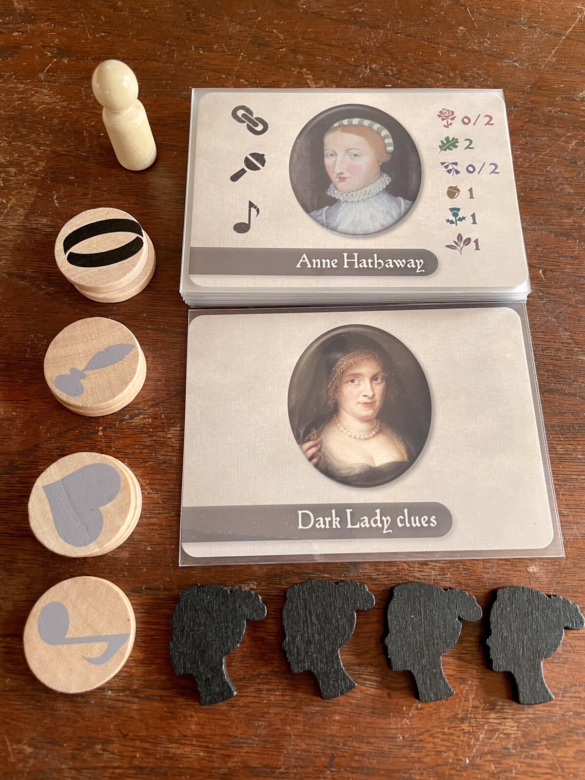 Black Sonata – Shakespeare Board Game w/Fair Youth Expansion – Mint