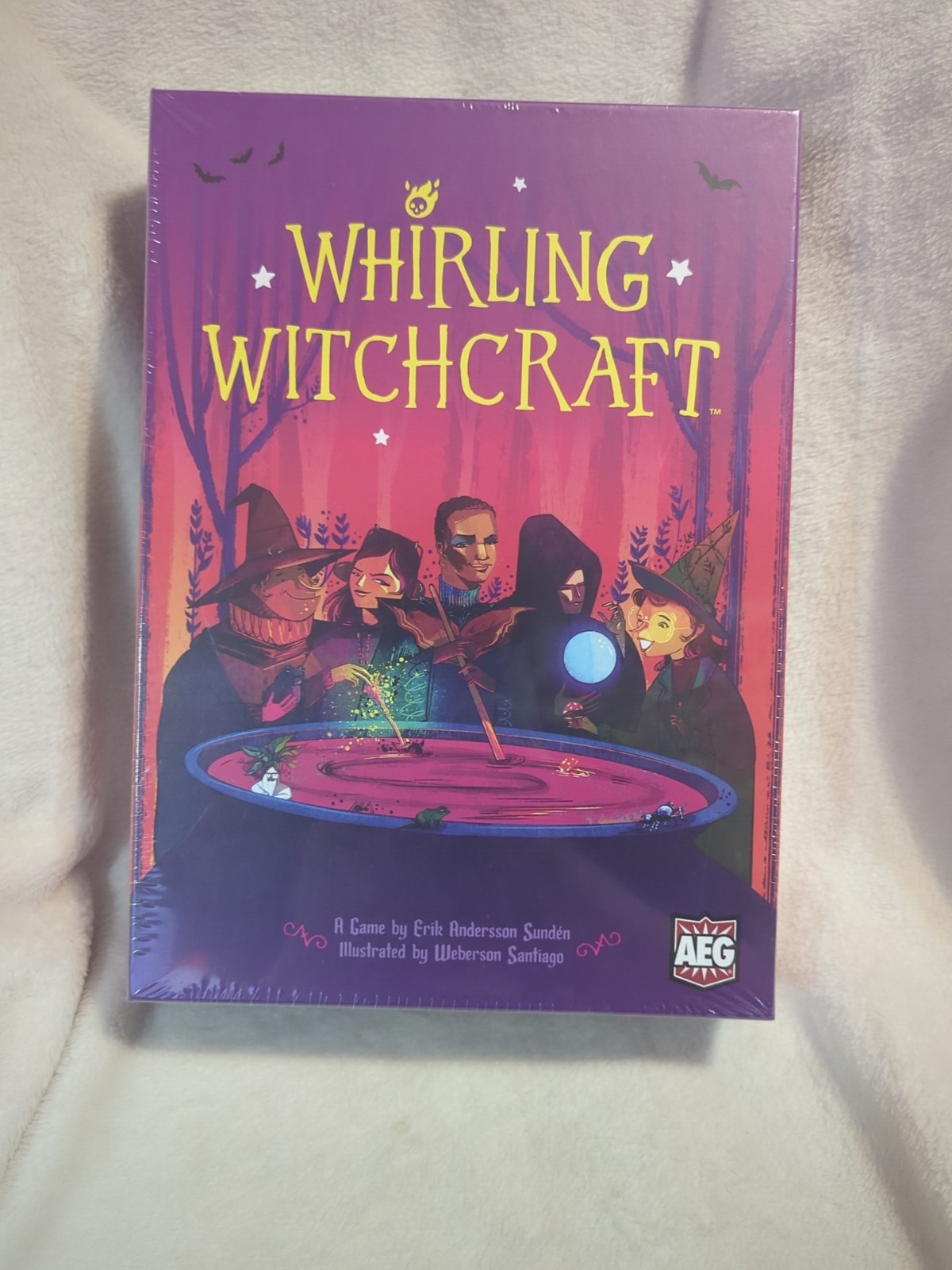 NEW SEALED – Whirling Witchcraft AEG Board Game