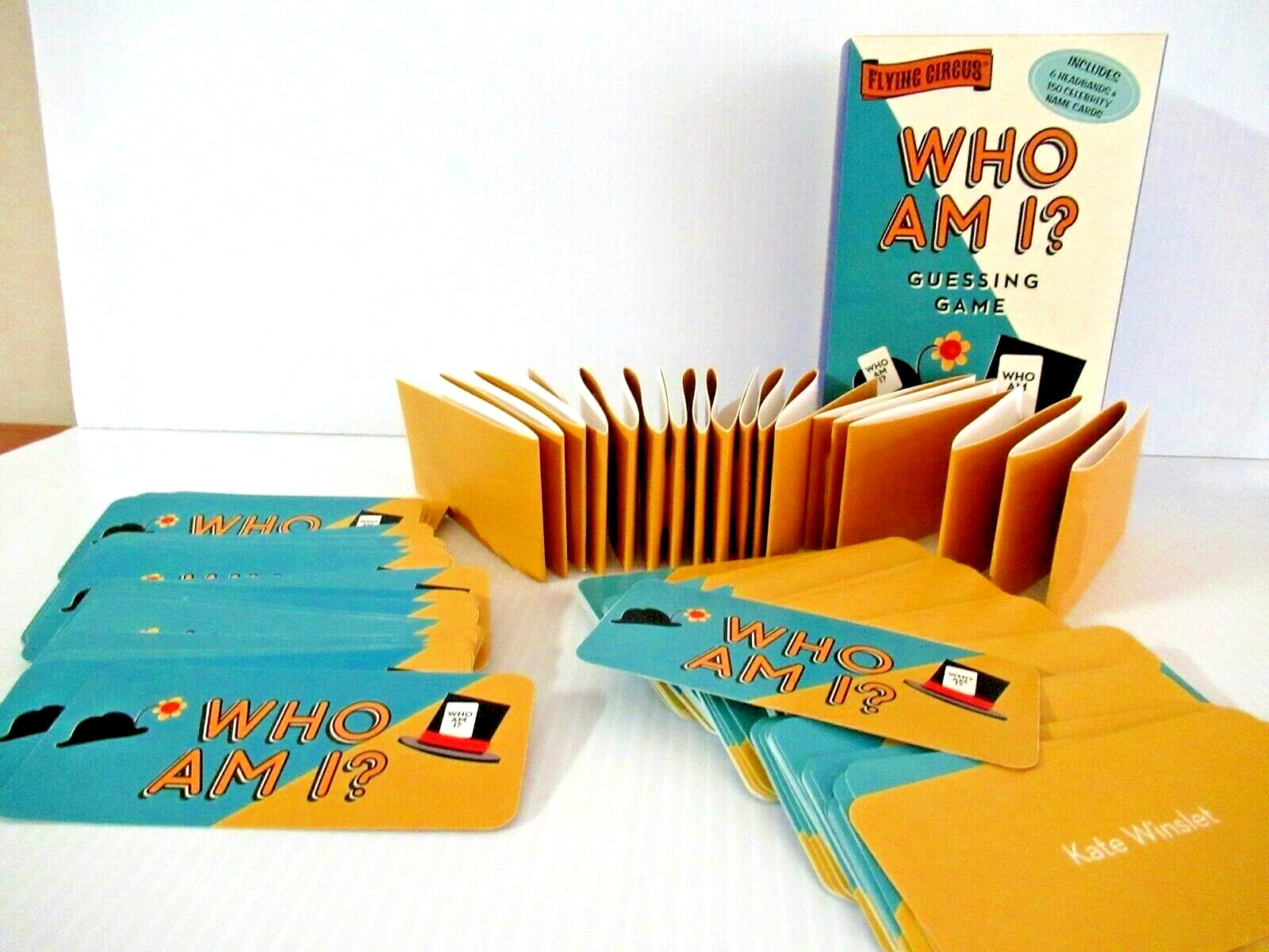 FLYING CIRCUS “WHO AM I? / GUESSING GAME” ~ (150 CELEBRITY NAME CARDS) ~ **NEW**