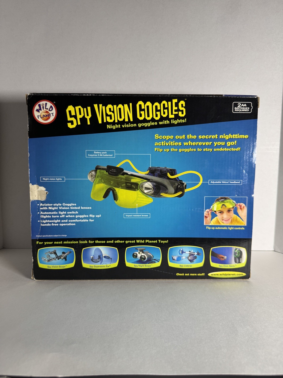 Wild Planet Night Vision Goggles,Spy Googles Spy Gear