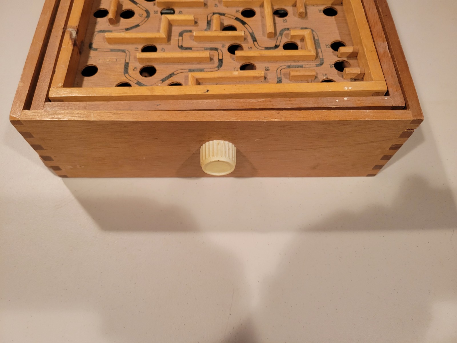 Vintage Labyrinth Used Loose Maze Marble Balance Game Lot Of 2 Large & Small Set