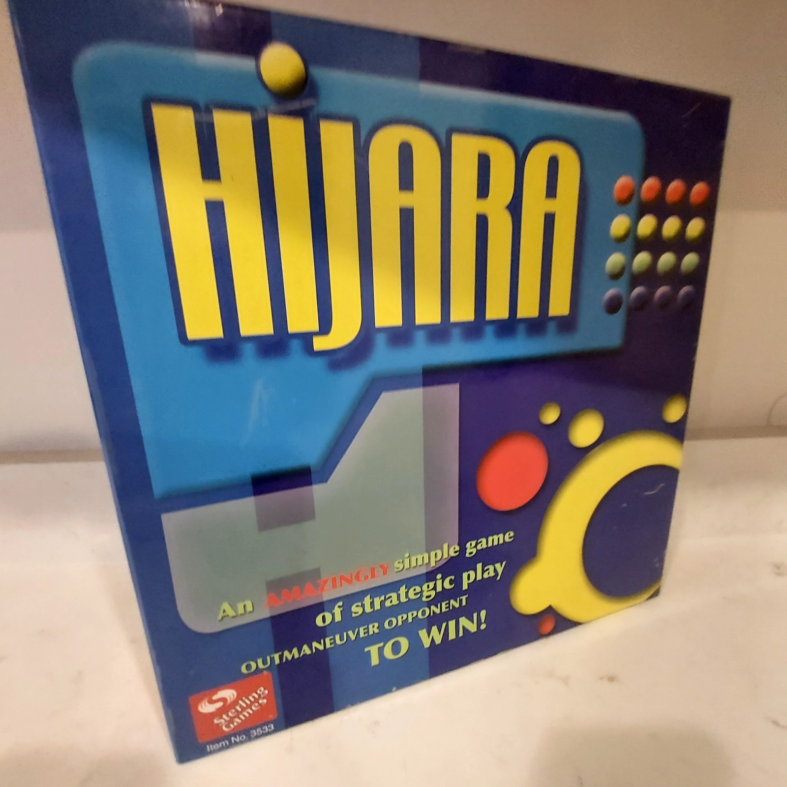 Hijara: Strategy Game By Sterling Games 2003 Sunnywood NO. 3533 Preowned GC.