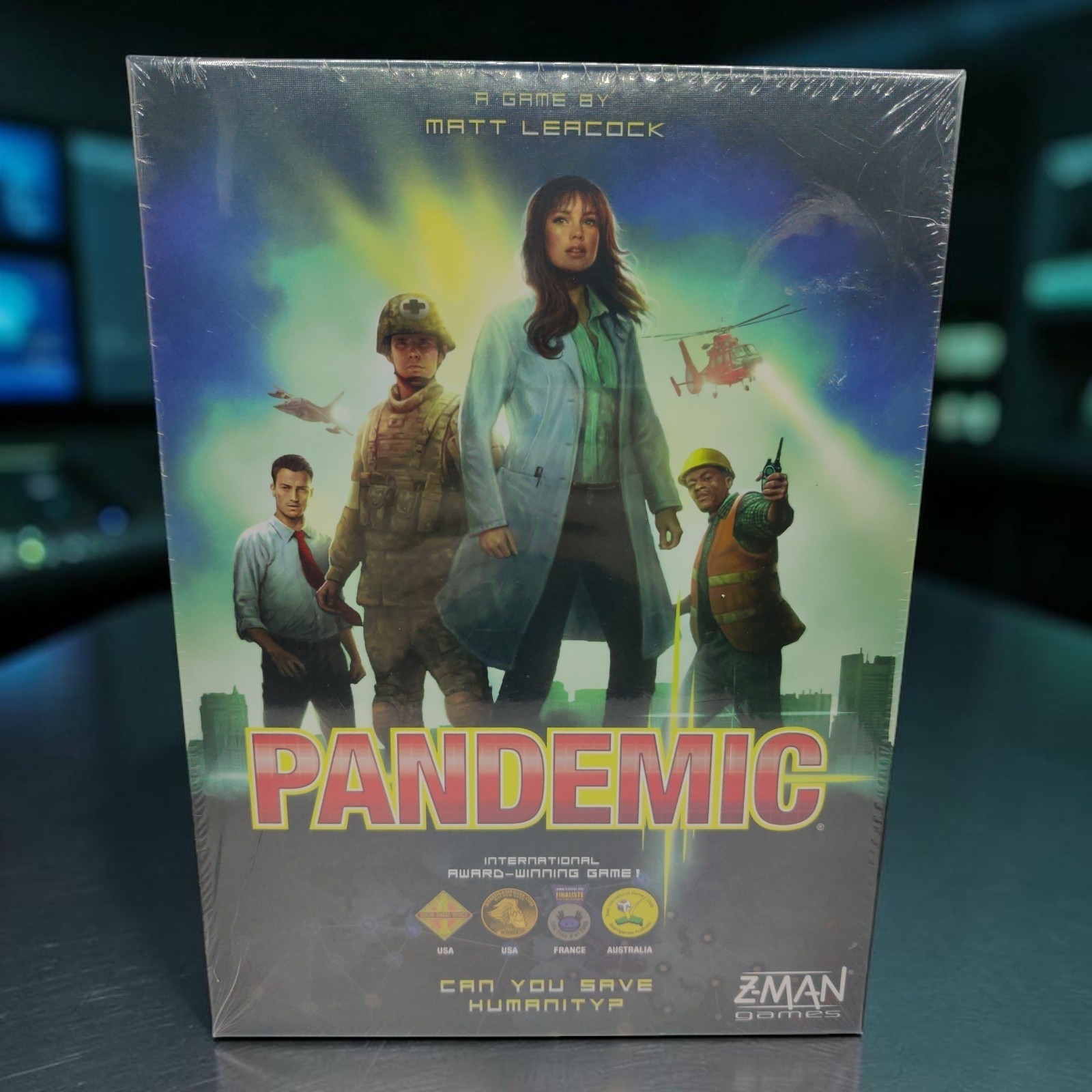 Z-Man Games Pandemic Board Game By Matt Leacock Factory Sealed New Ages 8+