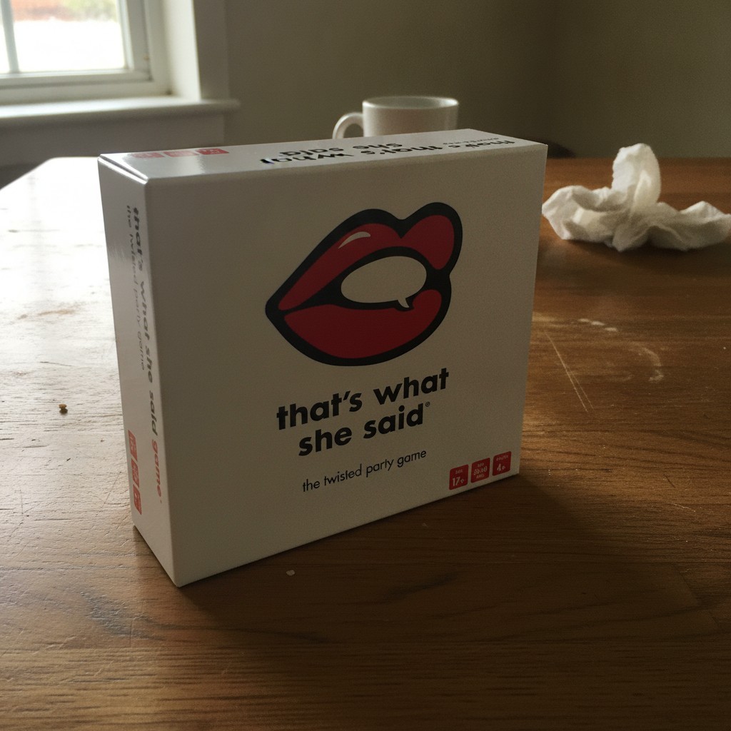 The Perfect Gift: That’s What She Said Adult Game for Parties & Laughs