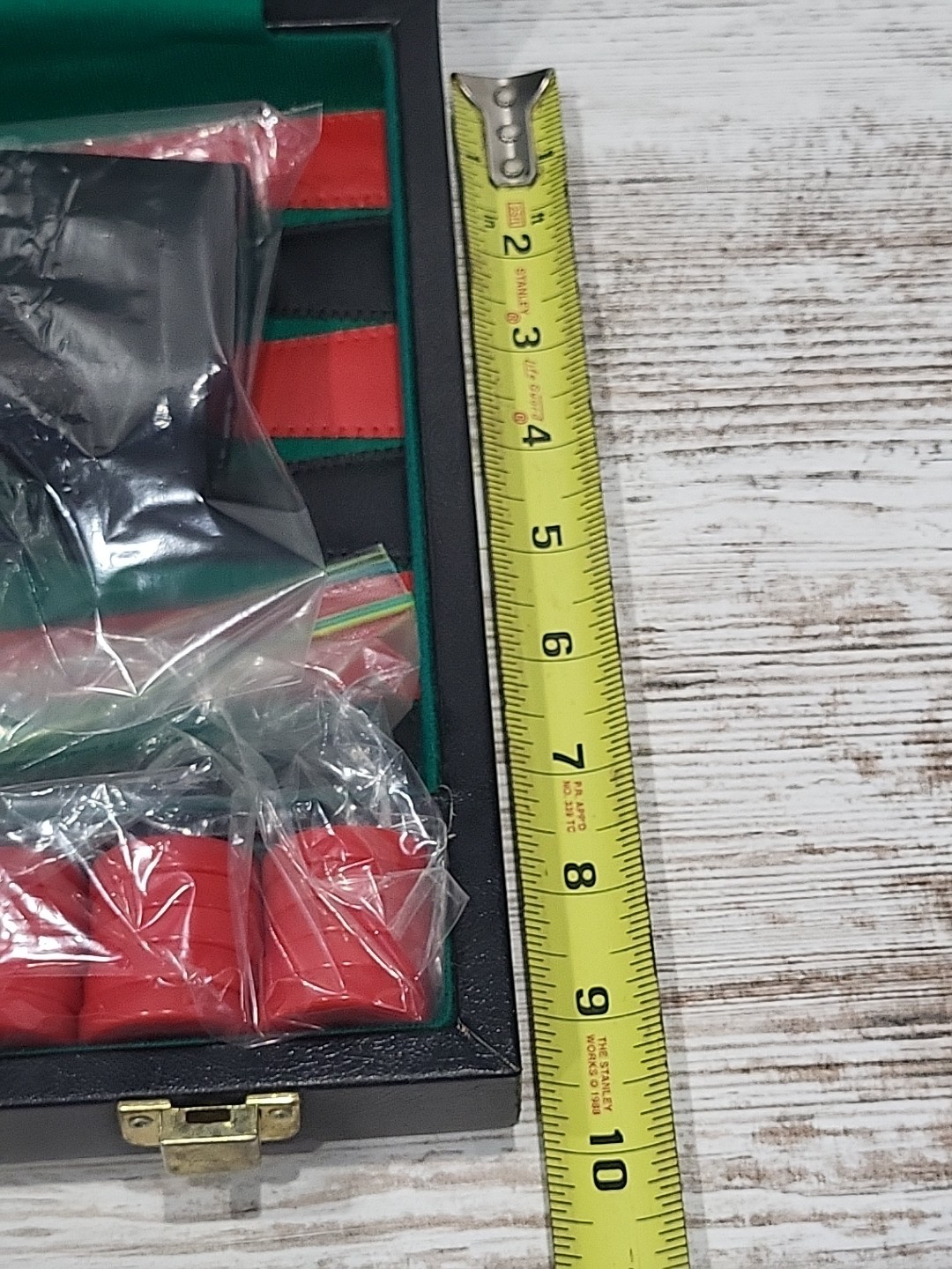 Vintage Reiss Backgammon Board Game Briefcase Set