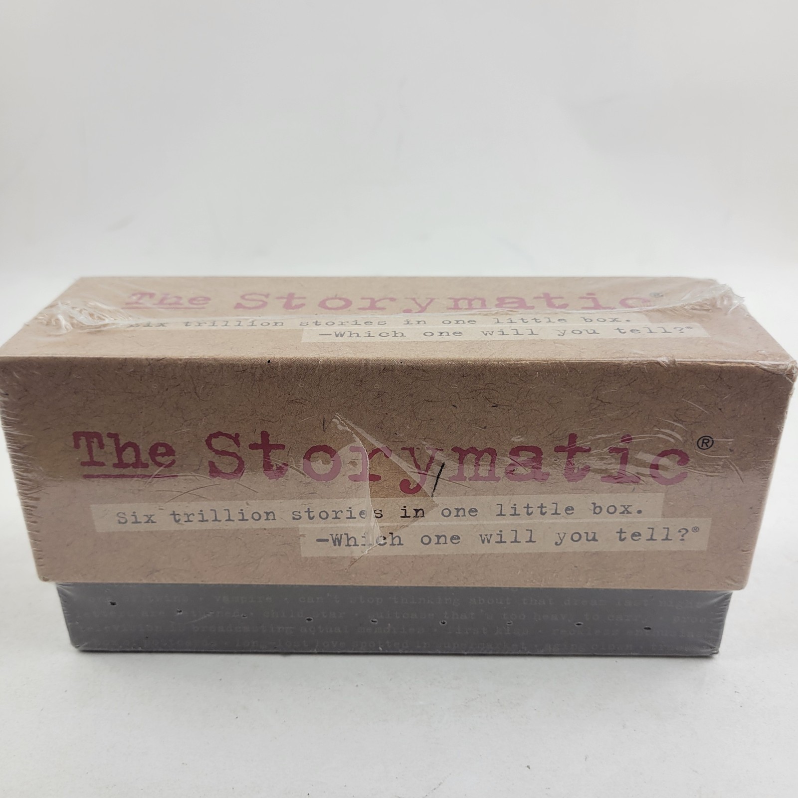 The Storymatic 2004 6 Trillion Stories Writing Prompt Teaching Tool 500+ Cards